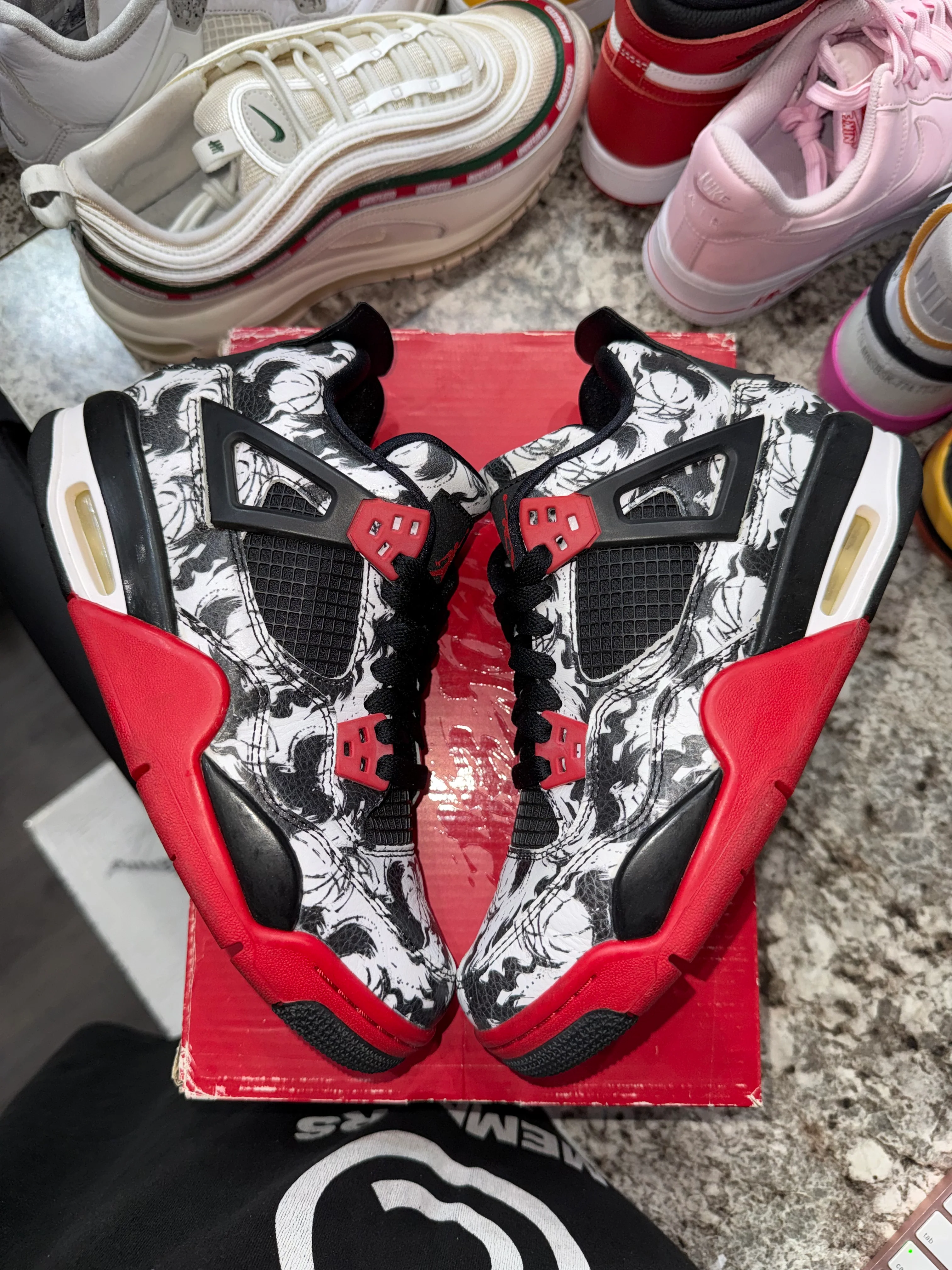 Jordan 4 Retro Tattoo (2018) (GS) - Image 3