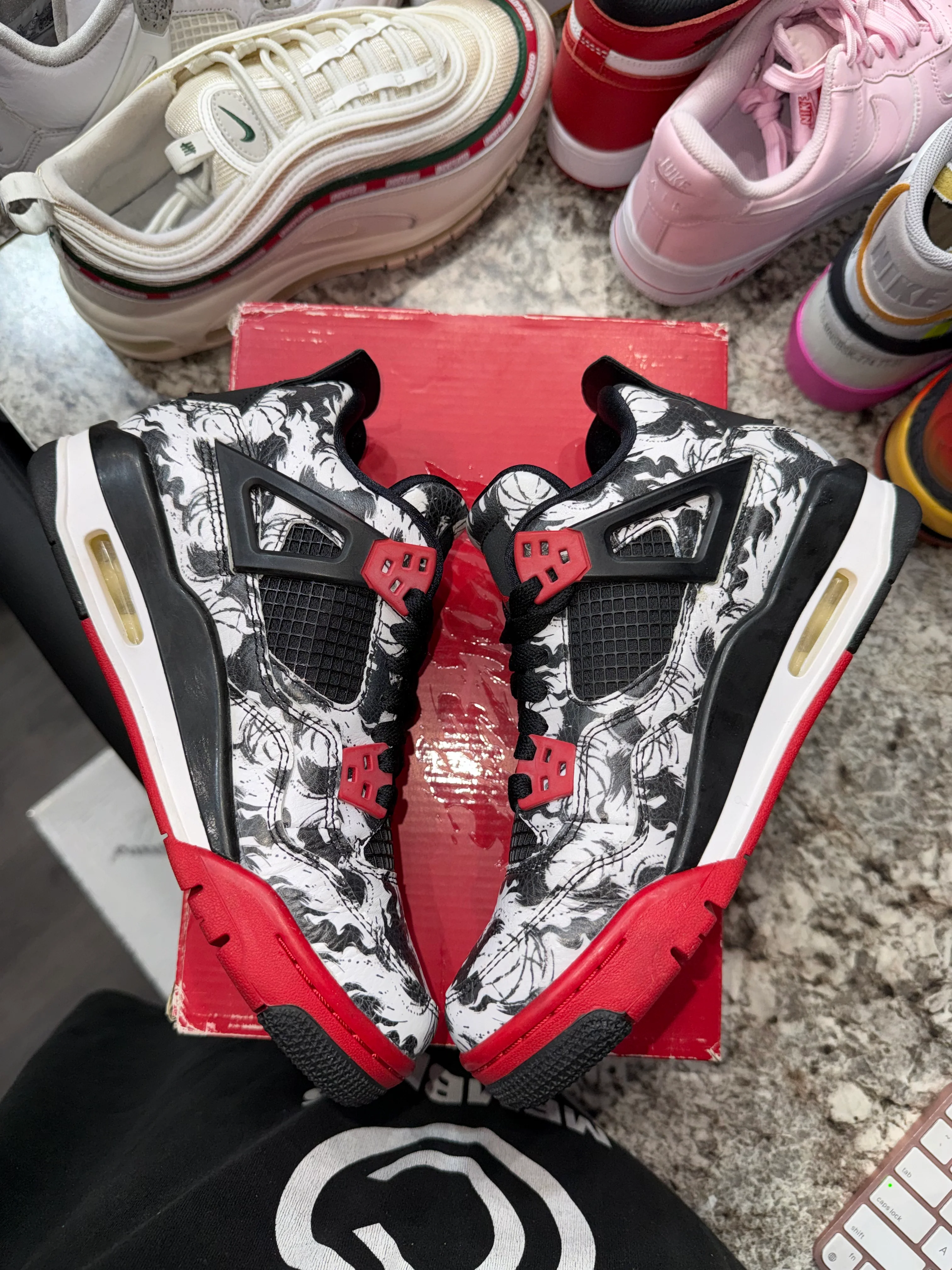 Jordan 4 Retro Tattoo (2018) (GS) - Image 4