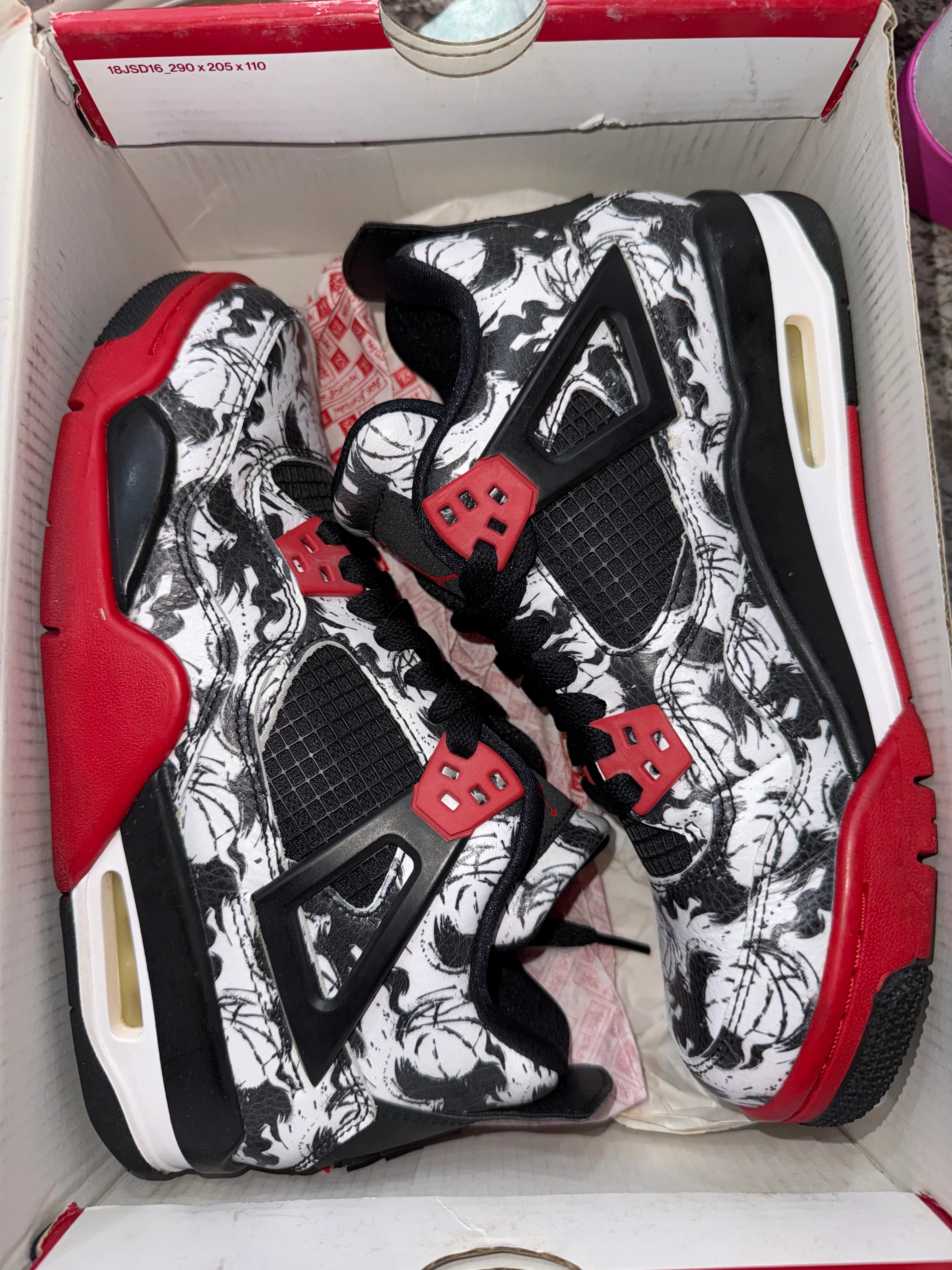 Jordan 4 Retro Tattoo (2018) (GS) - Image 6