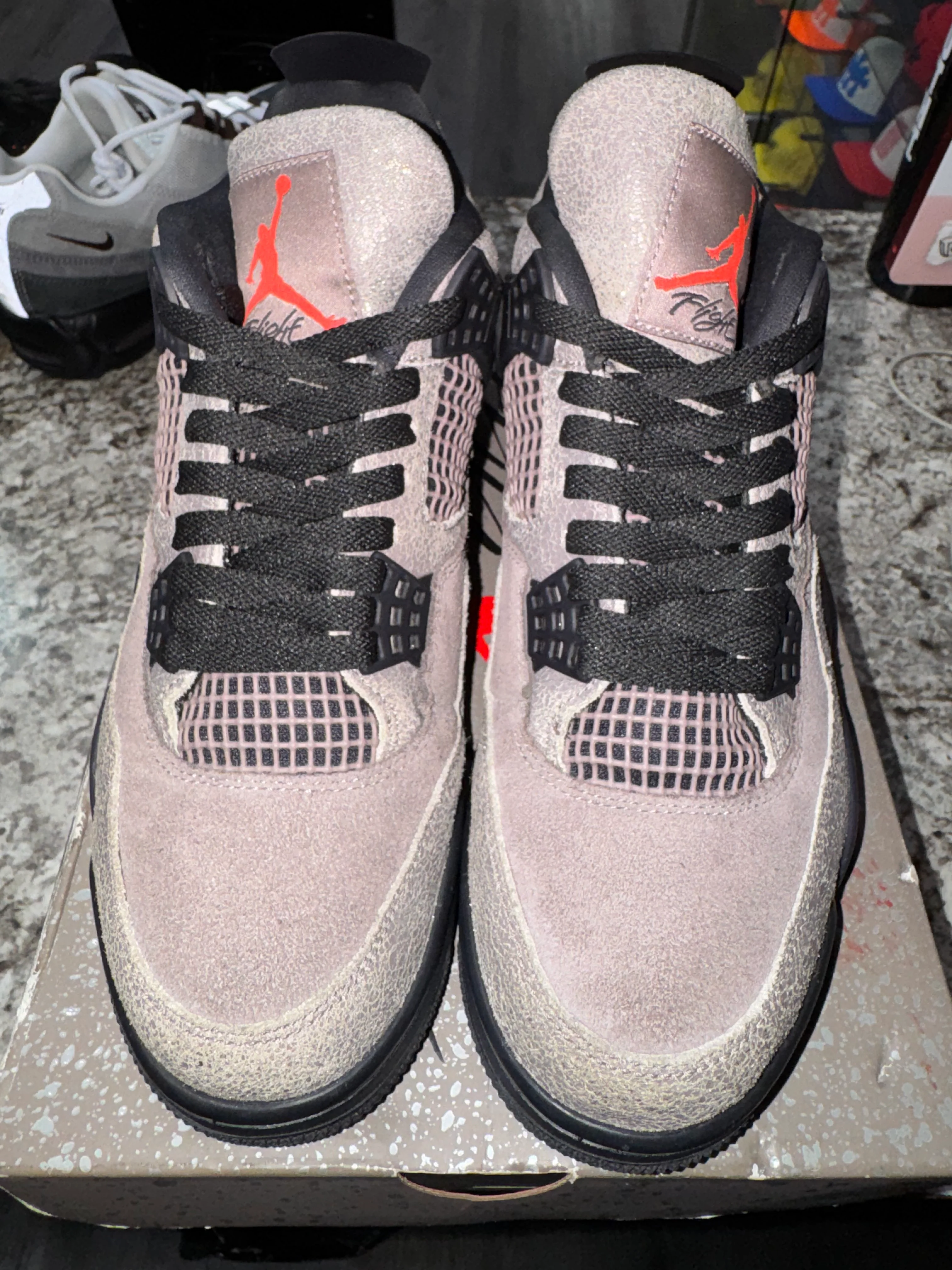 Jordan 4 Retro Taupe Haze (DAMAGED BOX) - Image 2