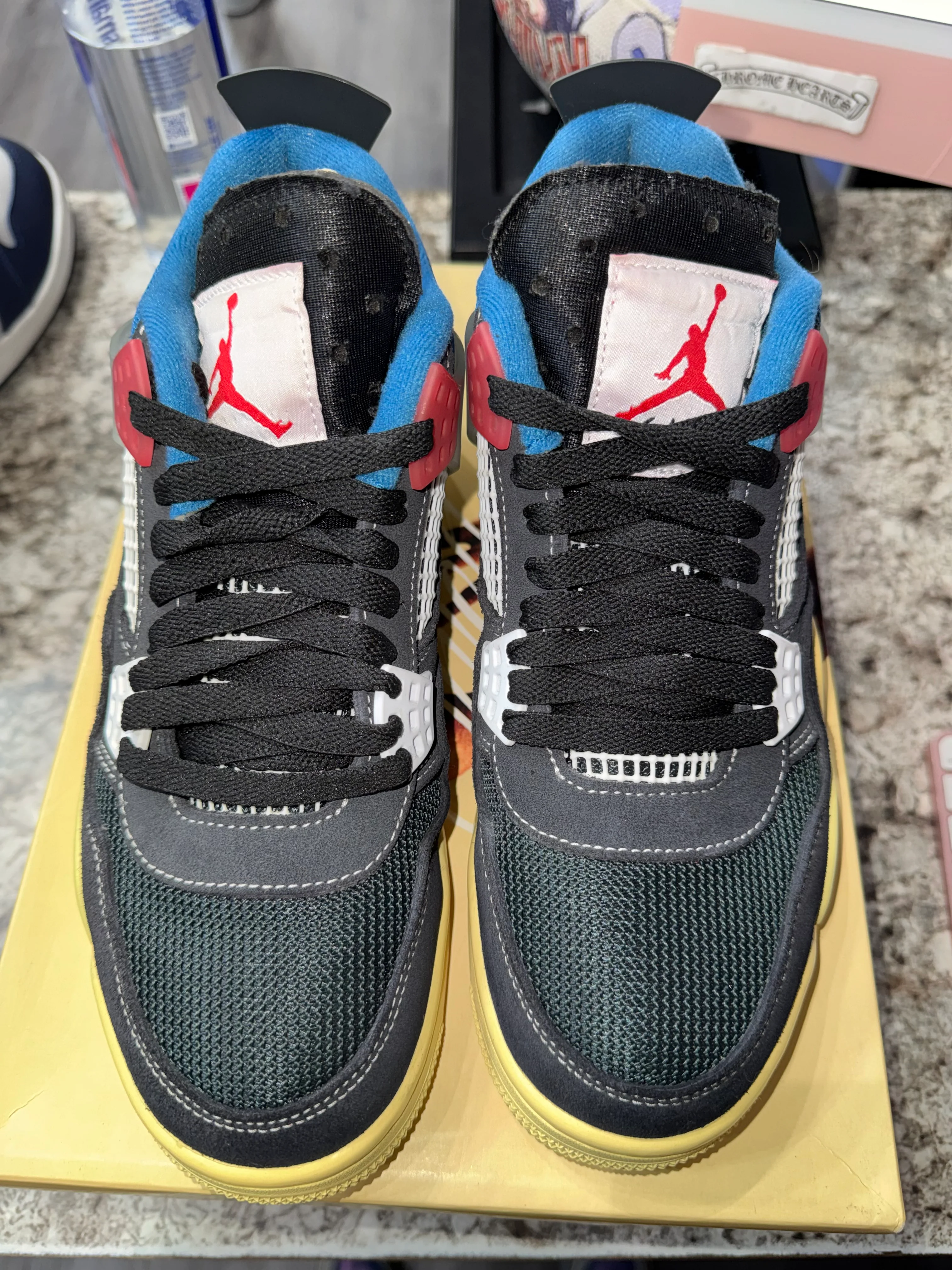 Jordan 4 Retro Union Off Noir - Image 2