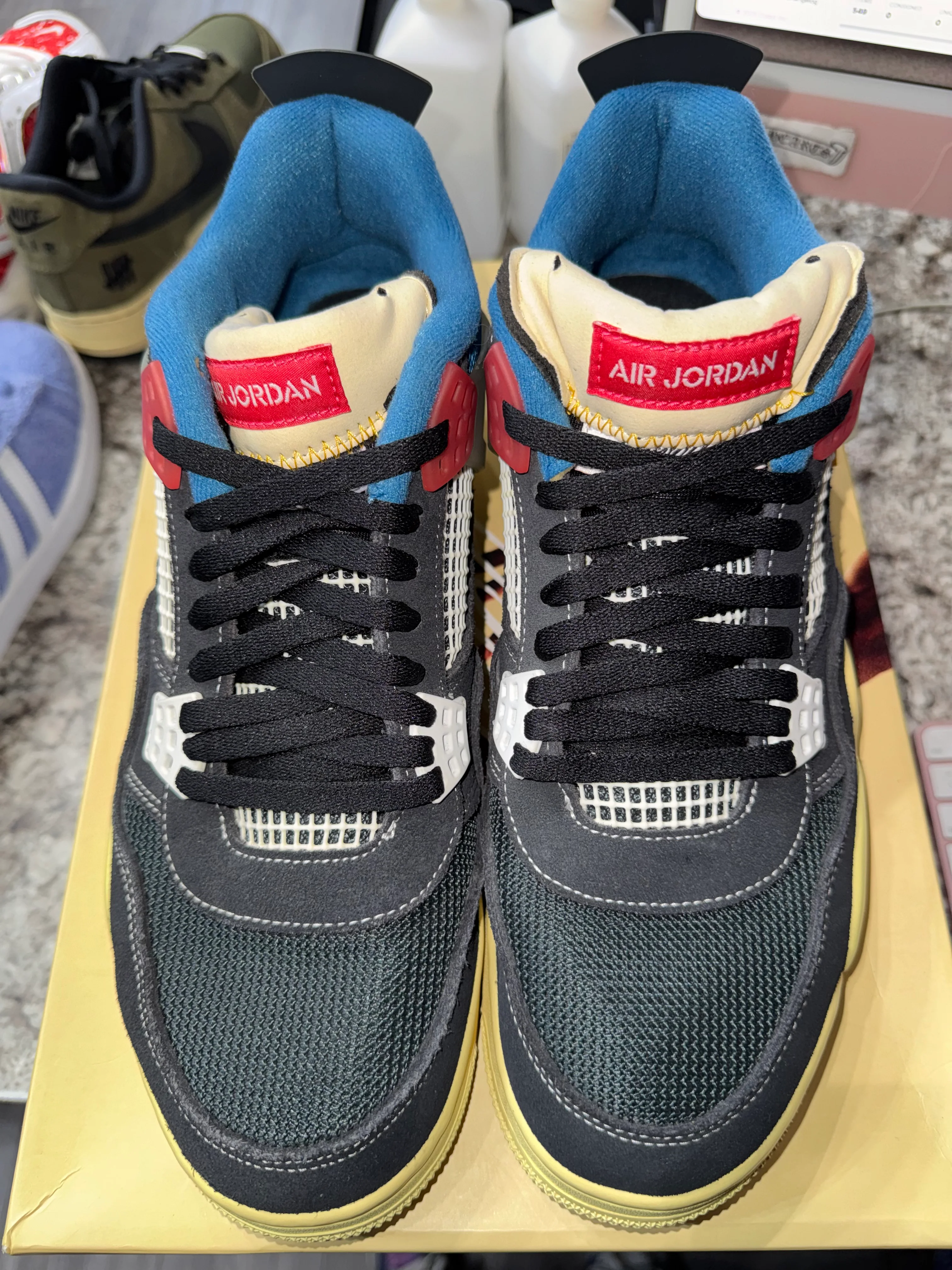 Jordan 4 Retro Union Off Noir - Image 2