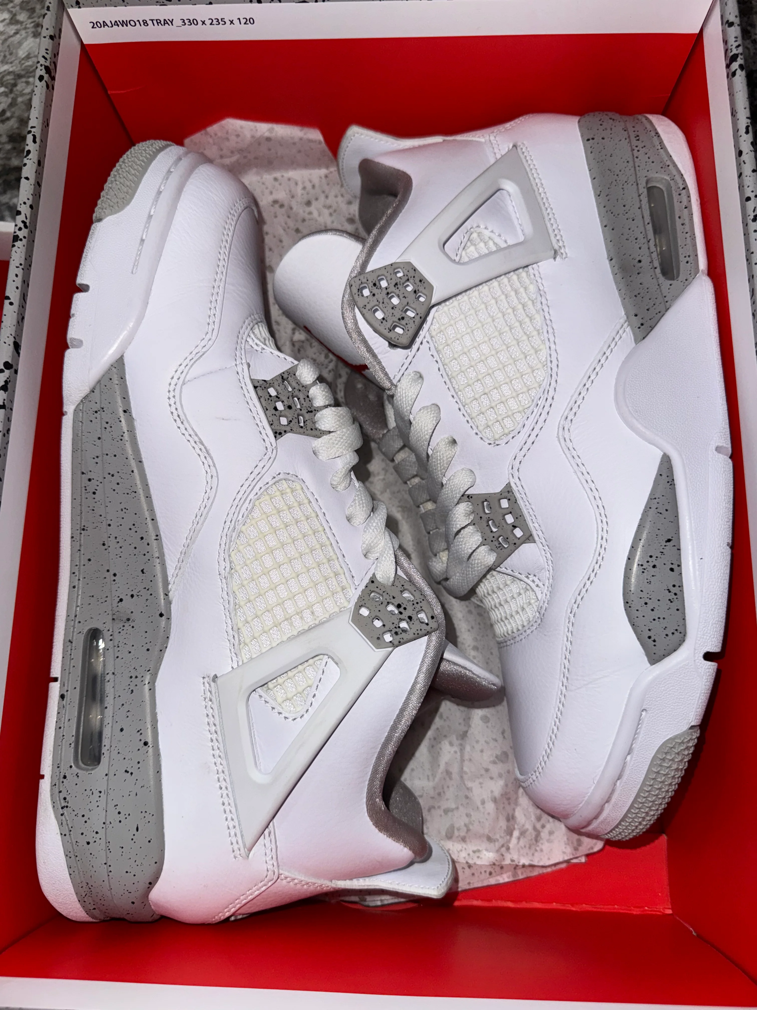 Jordan 4 Retro White Oreo (2021) - Image 5