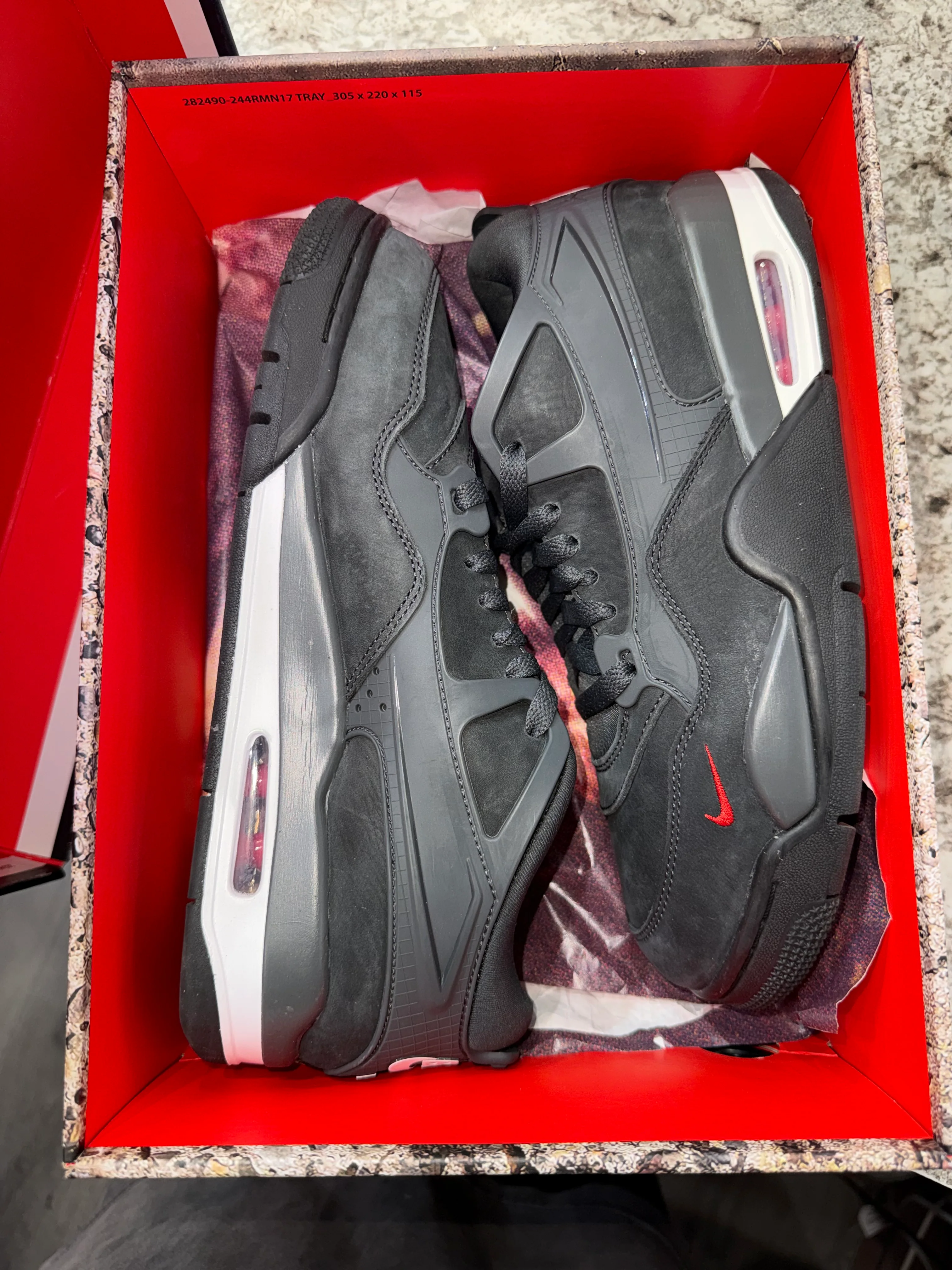 Jordan 4 RM SP Nigel Sylvester Driveway Grey - Image 6
