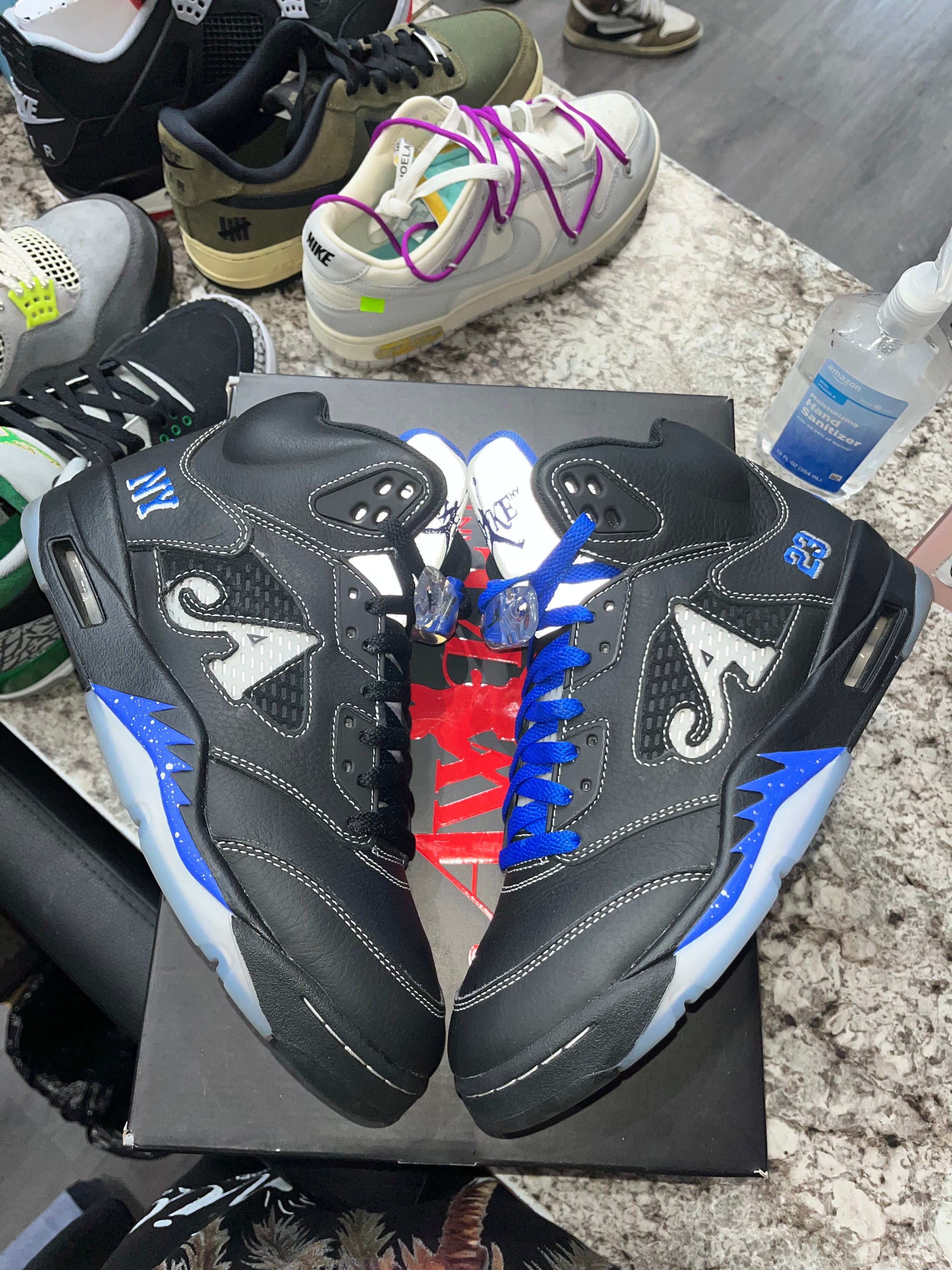 Jordan 5 Retro Awake NY Black - Image 2