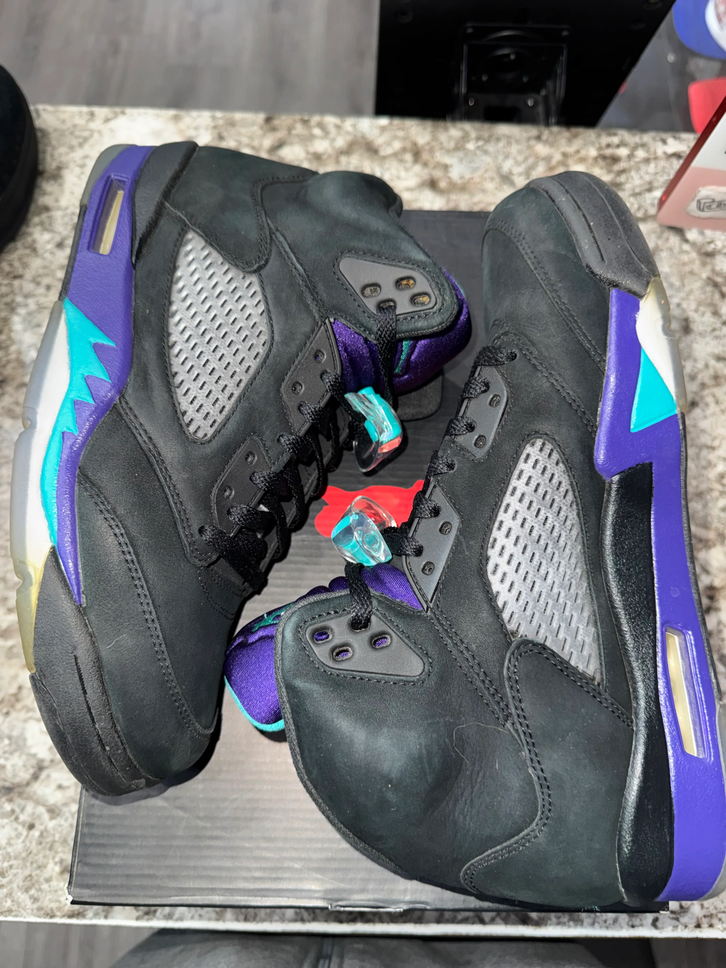 Jordan 5 Retro Black Grape (2013) - Image 2