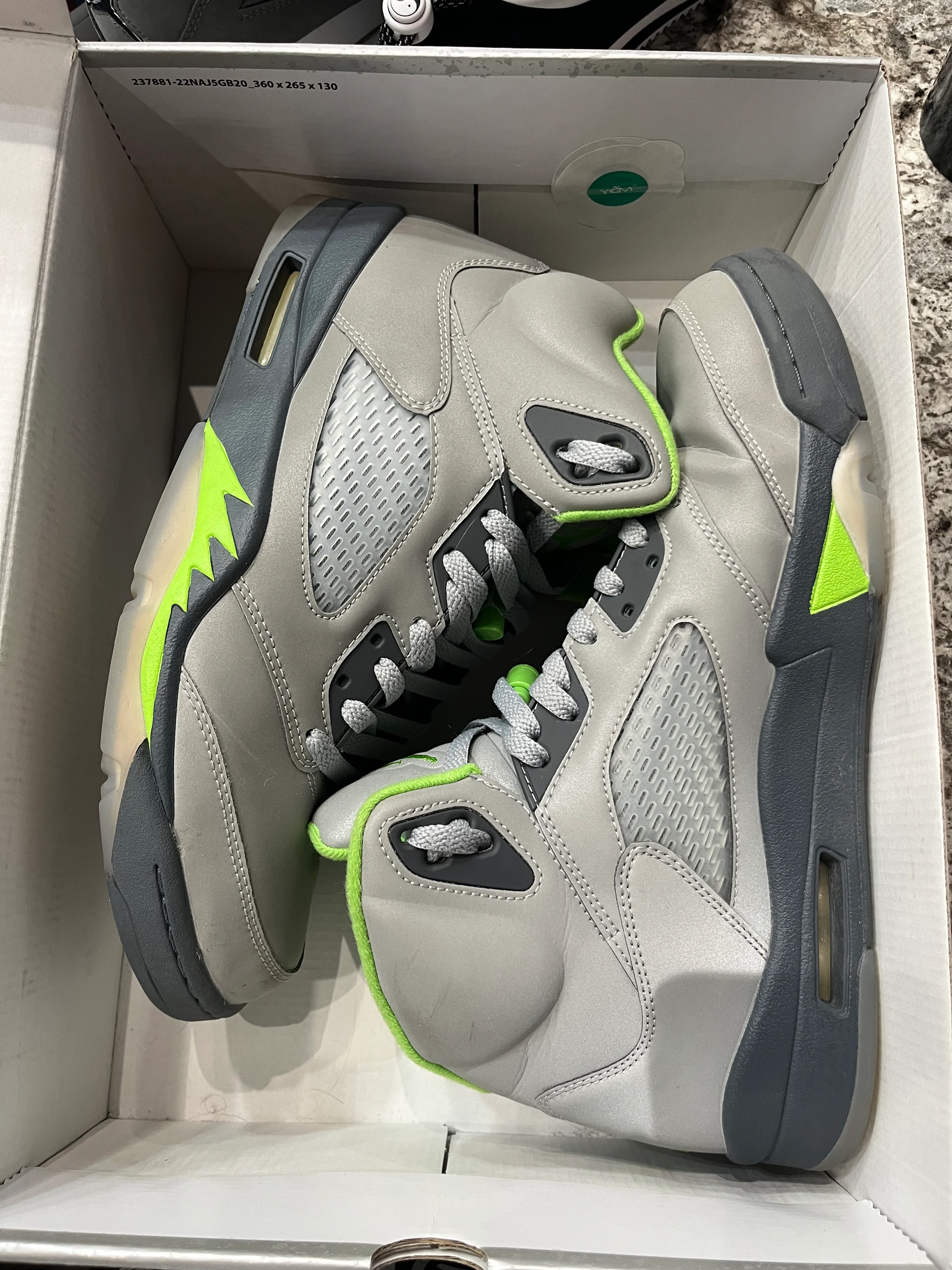 Jordan 5 Retro Green Bean (2022) - Image 6