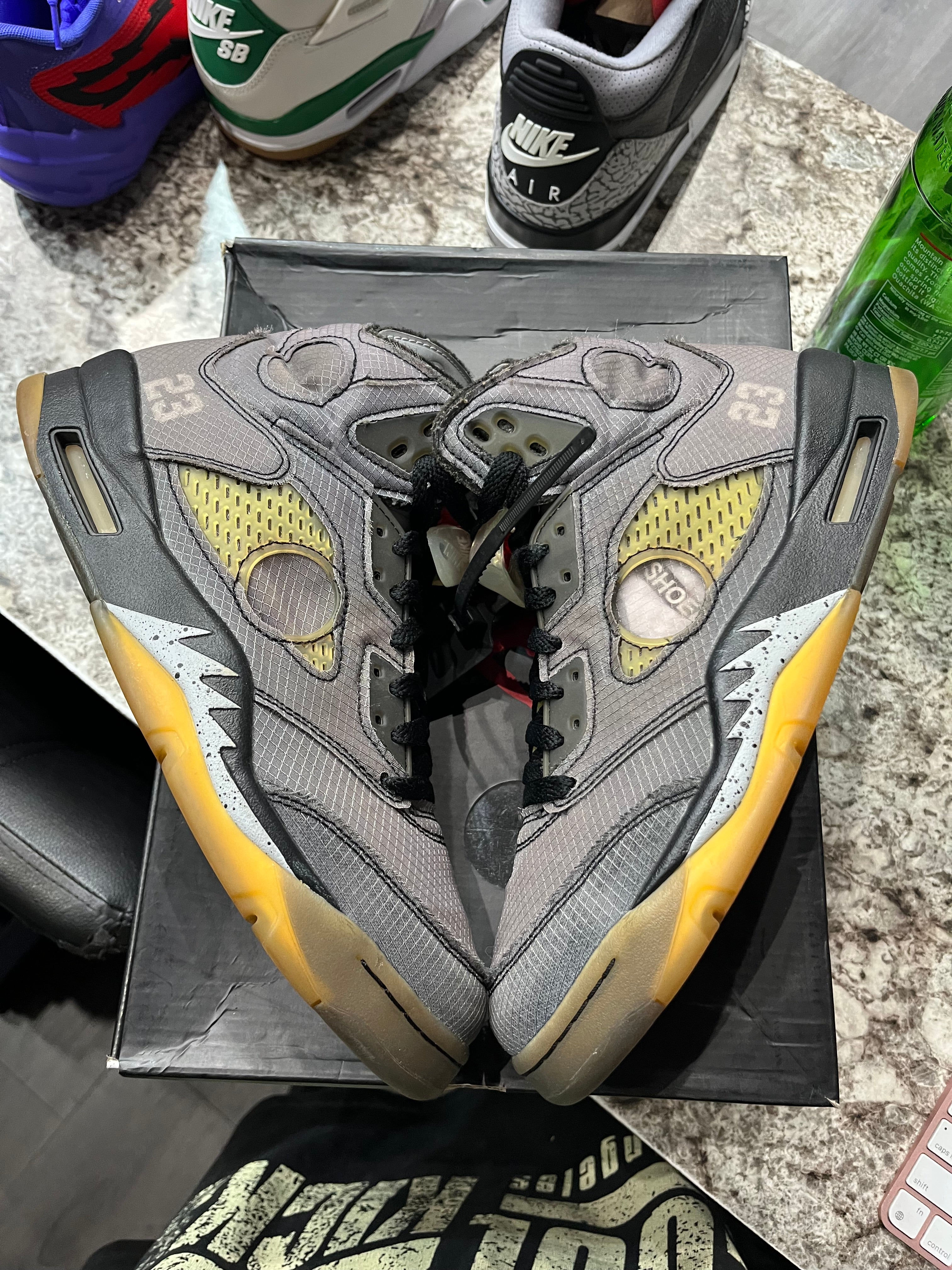 Jordan 5 Retro Off-White Muslin - Image 3