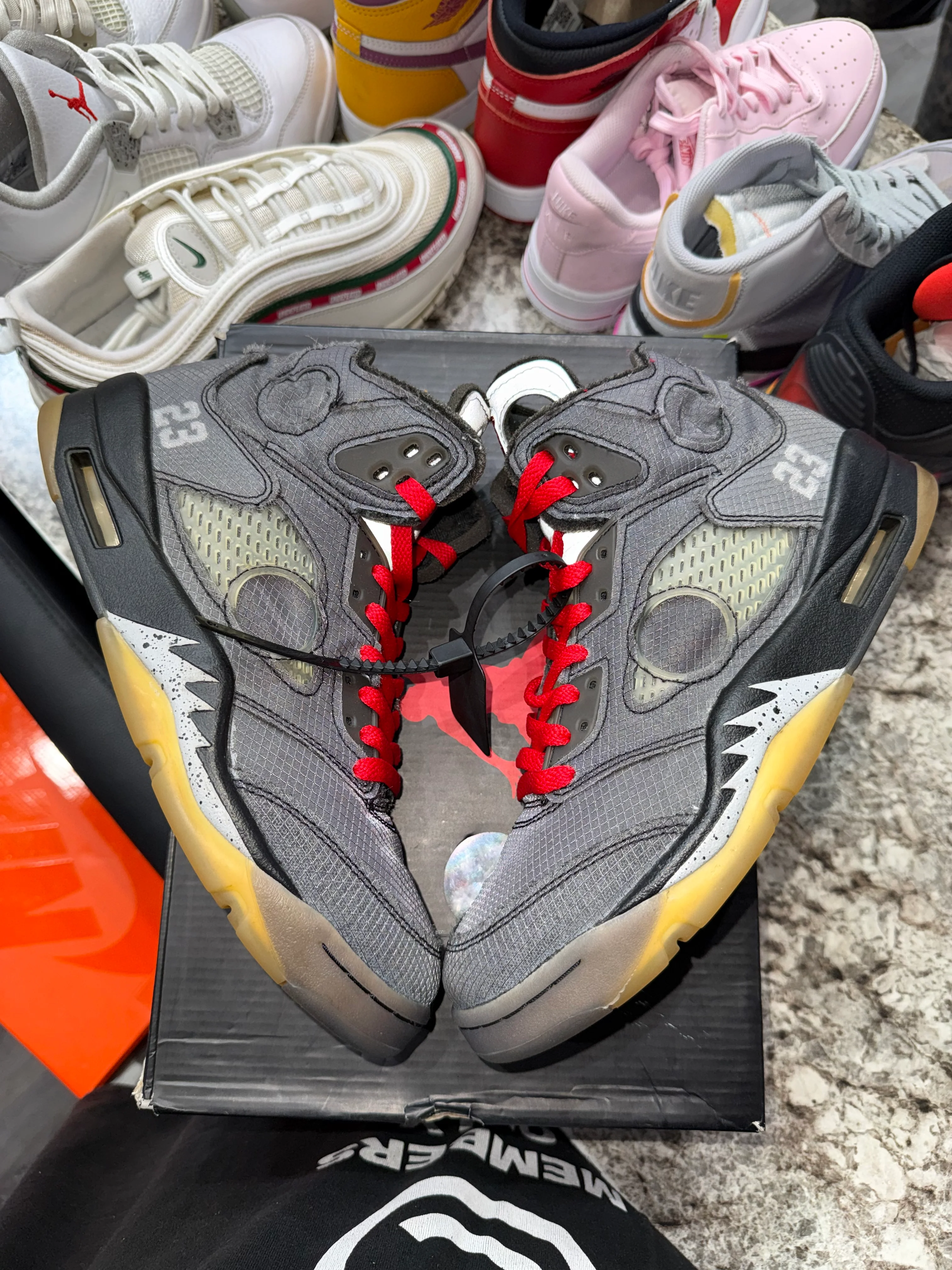 Jordan 5 Retro Off-White Muslin - Image 3