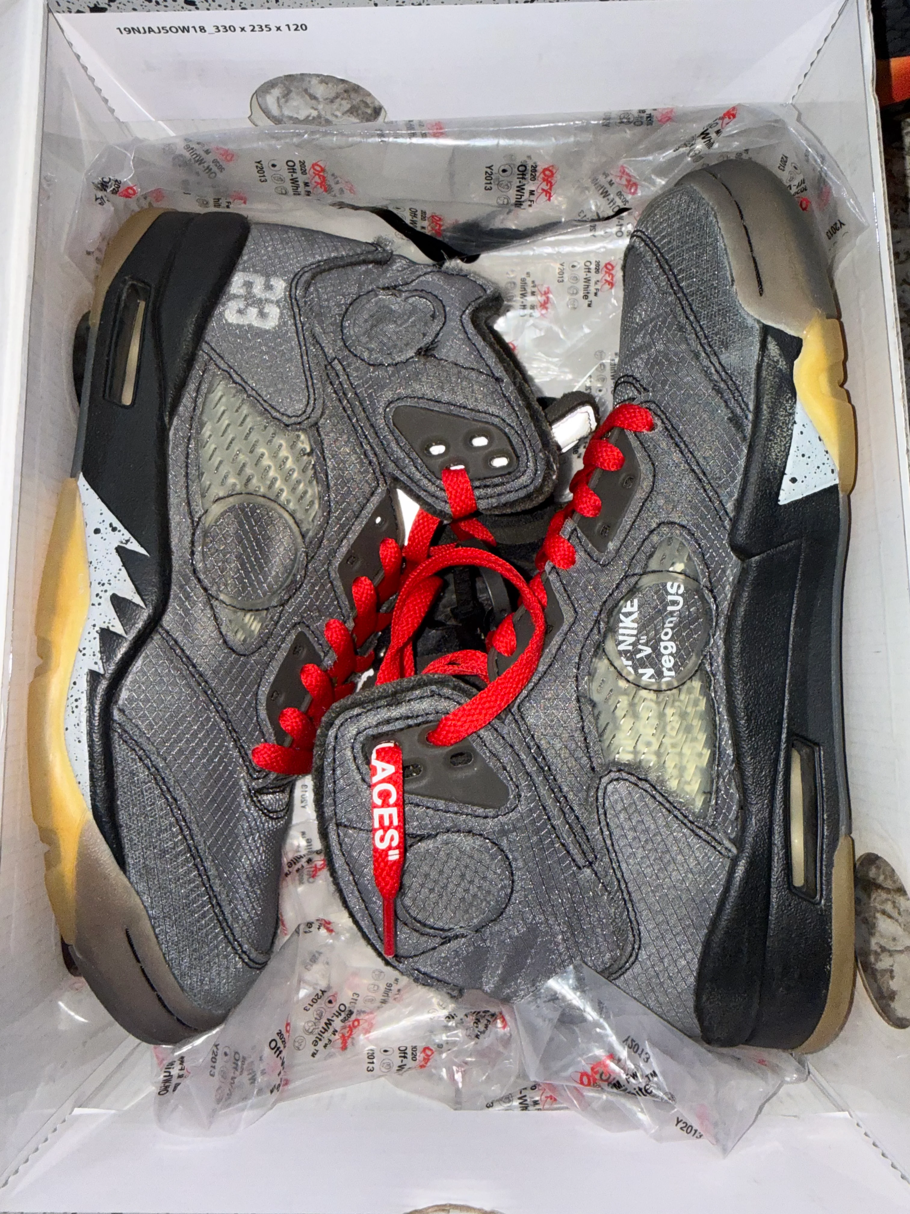 Jordan 5 Retro Off-White Muslin - Image 6