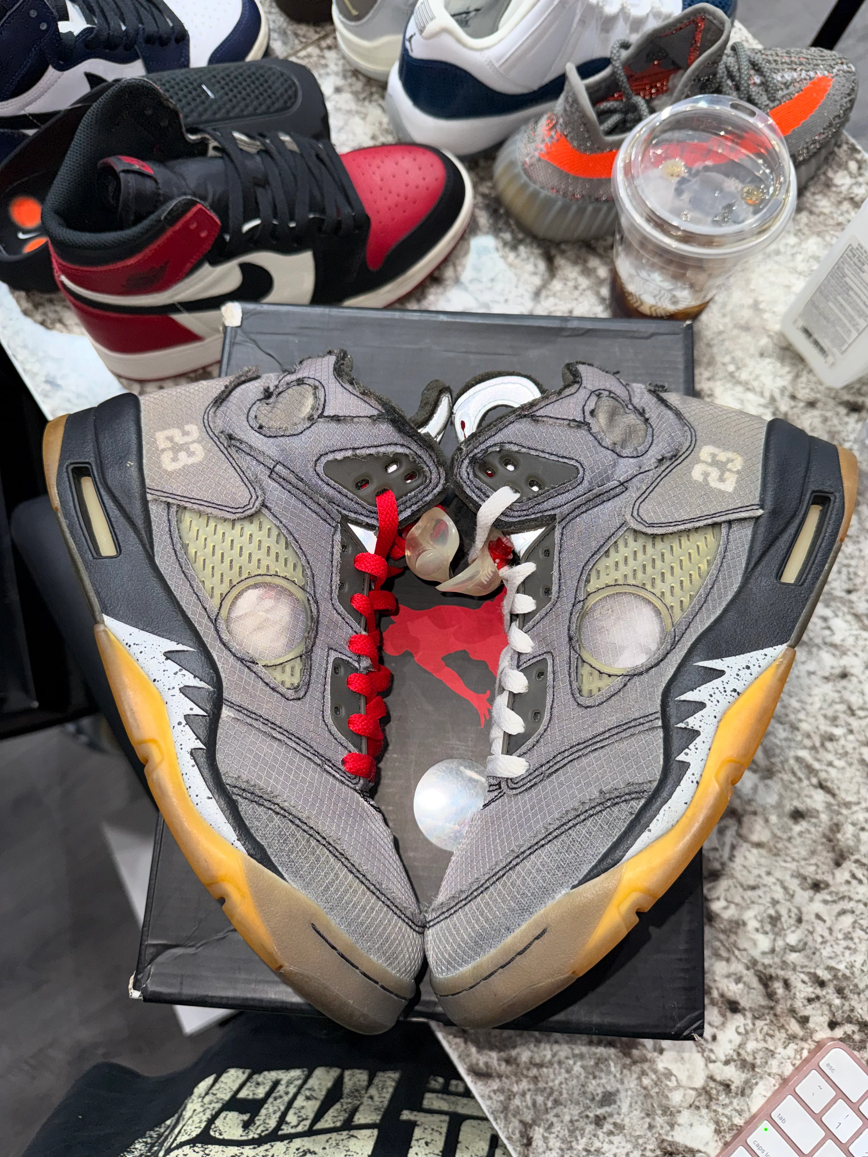 Jordan 5 Retro Off-White Muslin - Image 3
