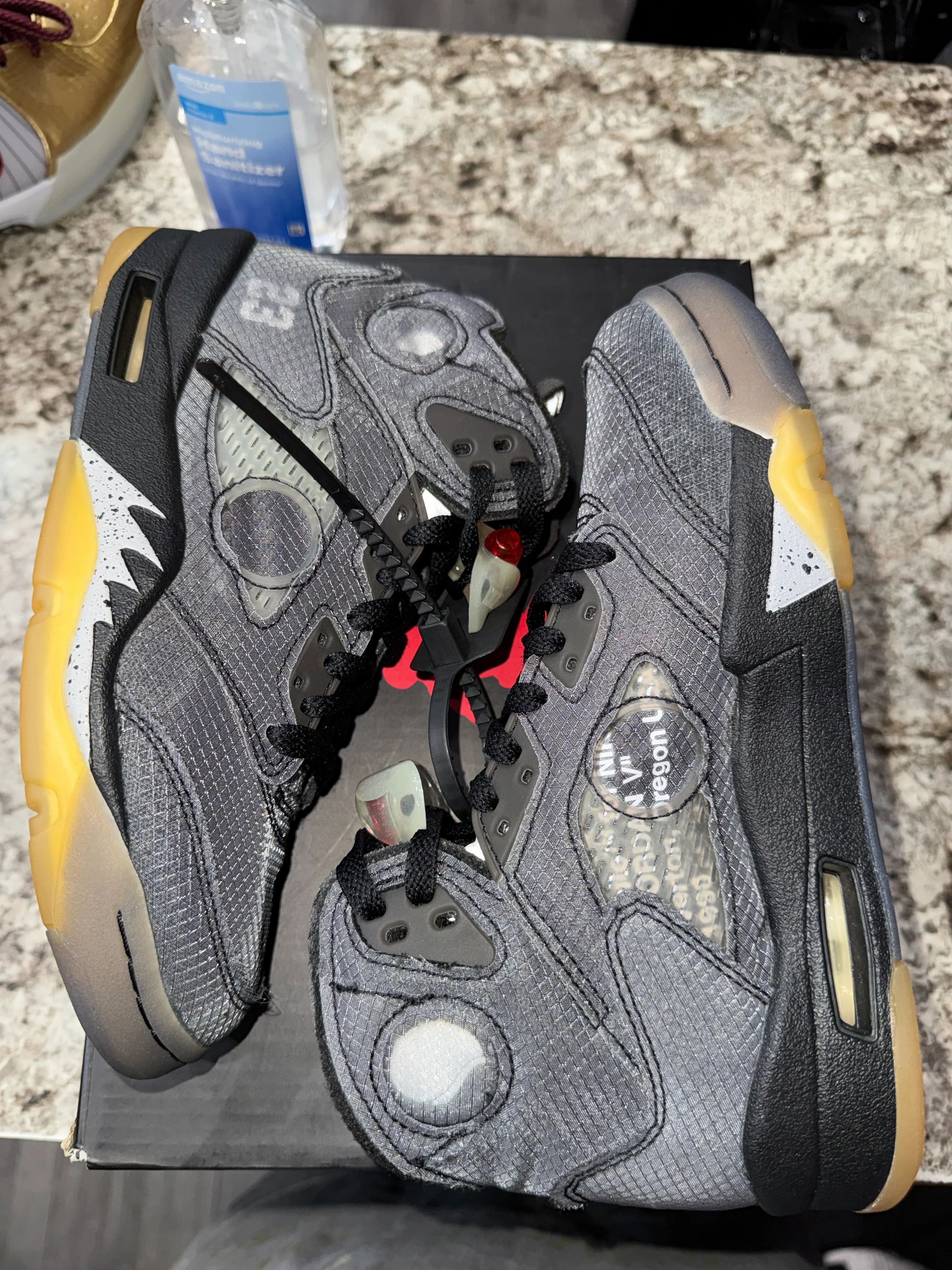 Jordan 5 Retro Off-White Muslin - Image 2