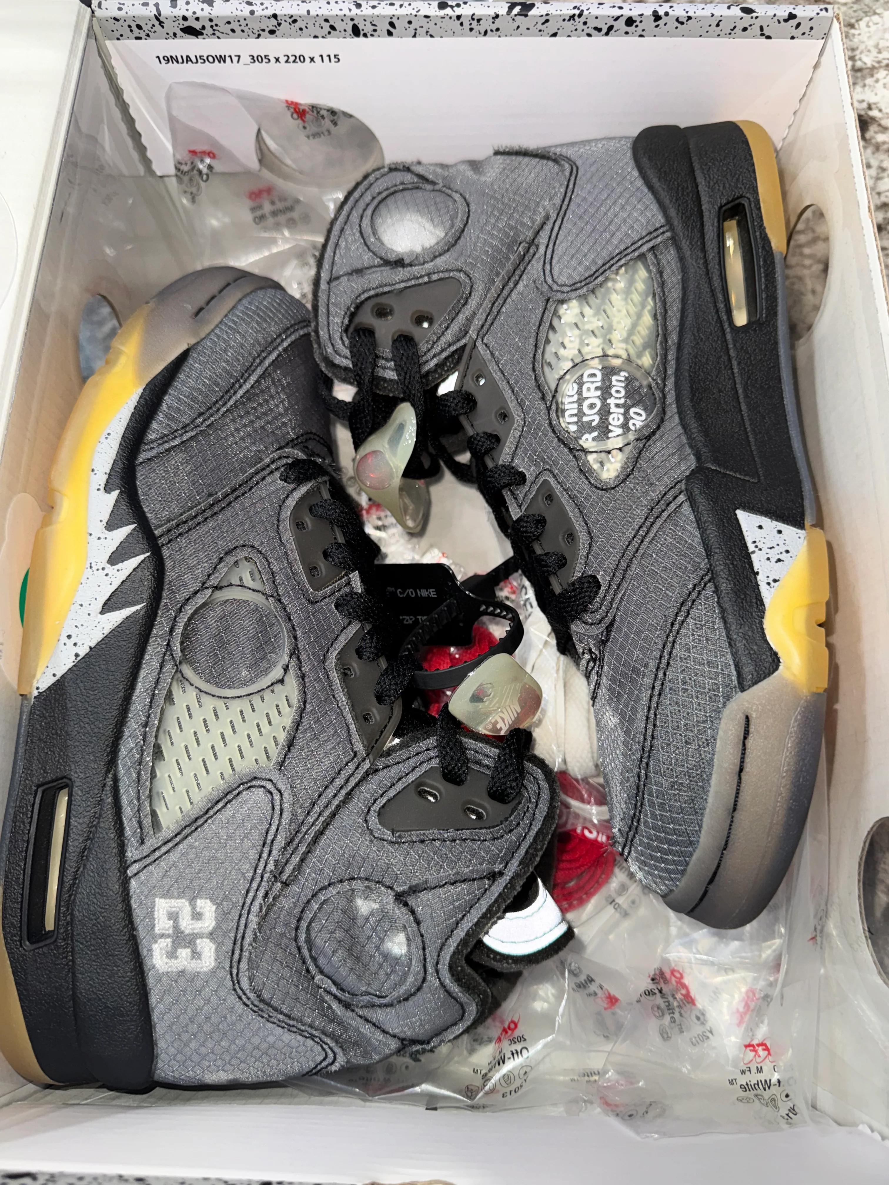 Jordan 5 Retro Off-White Muslin - Image 3