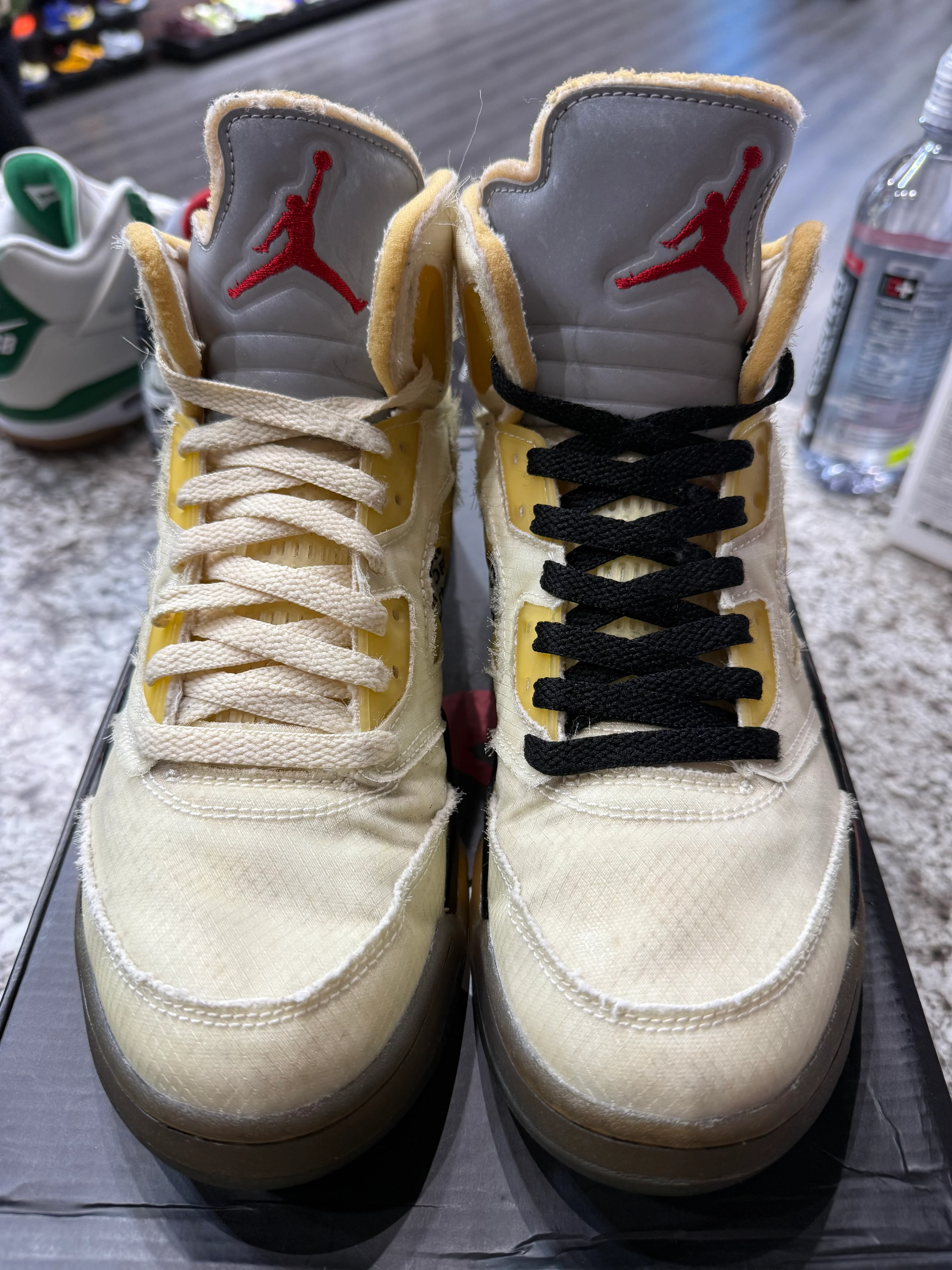 Jordan 5 Retro Off-White Sail - Image 2
