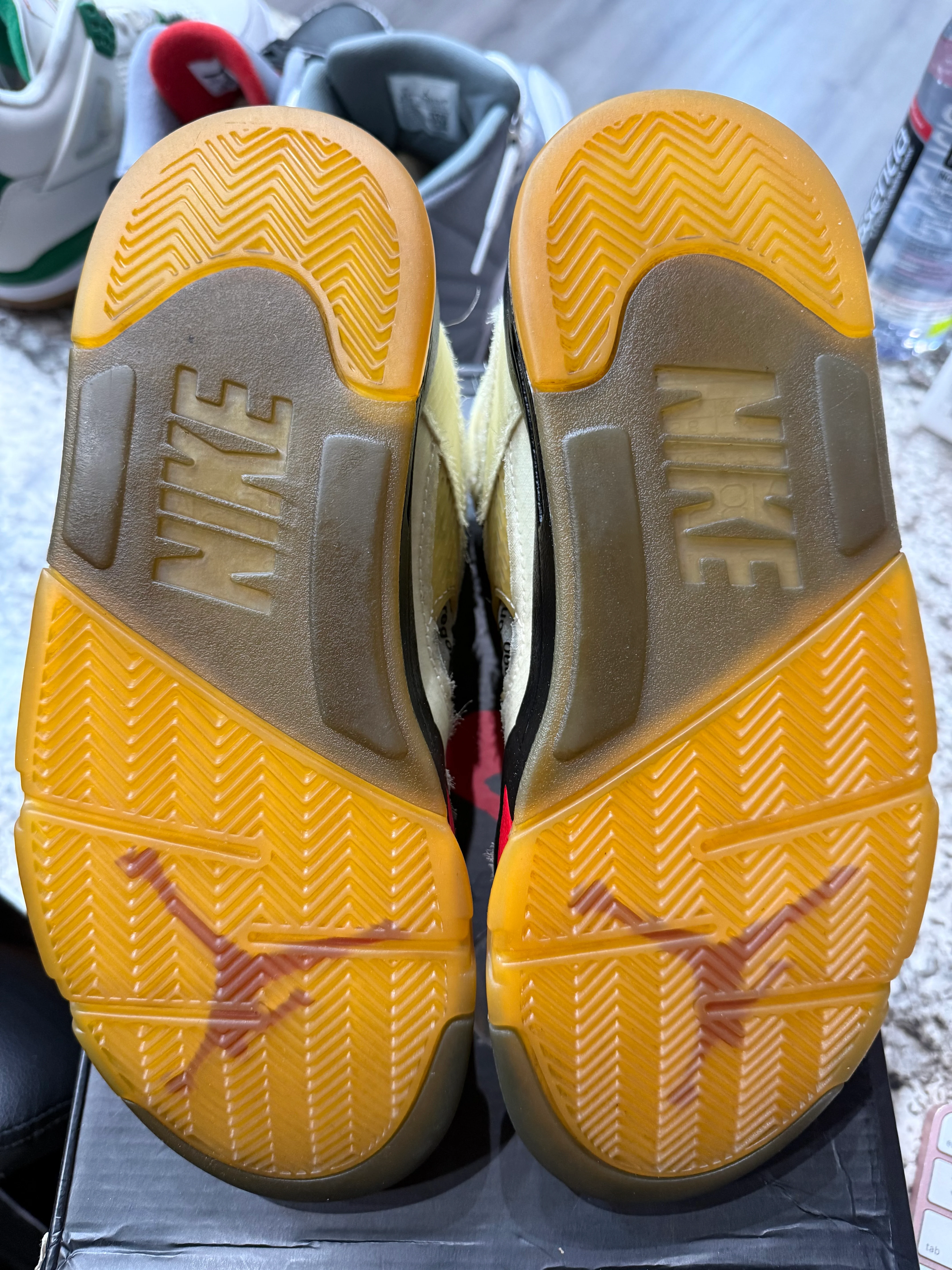 Jordan 5 Retro Off-White Sail - Image 4