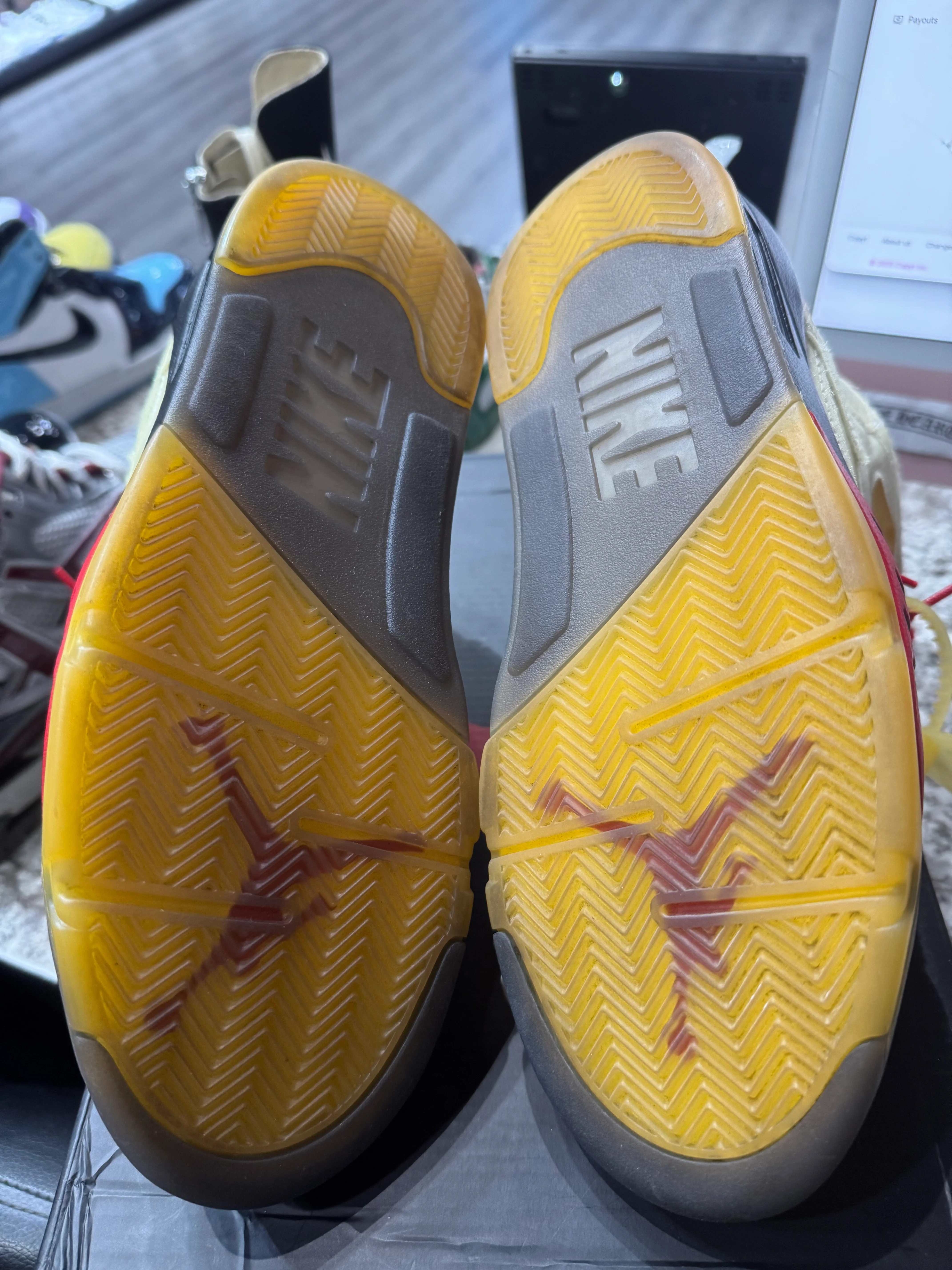 Jordan 5 Retro Off-White Sail - Image 4