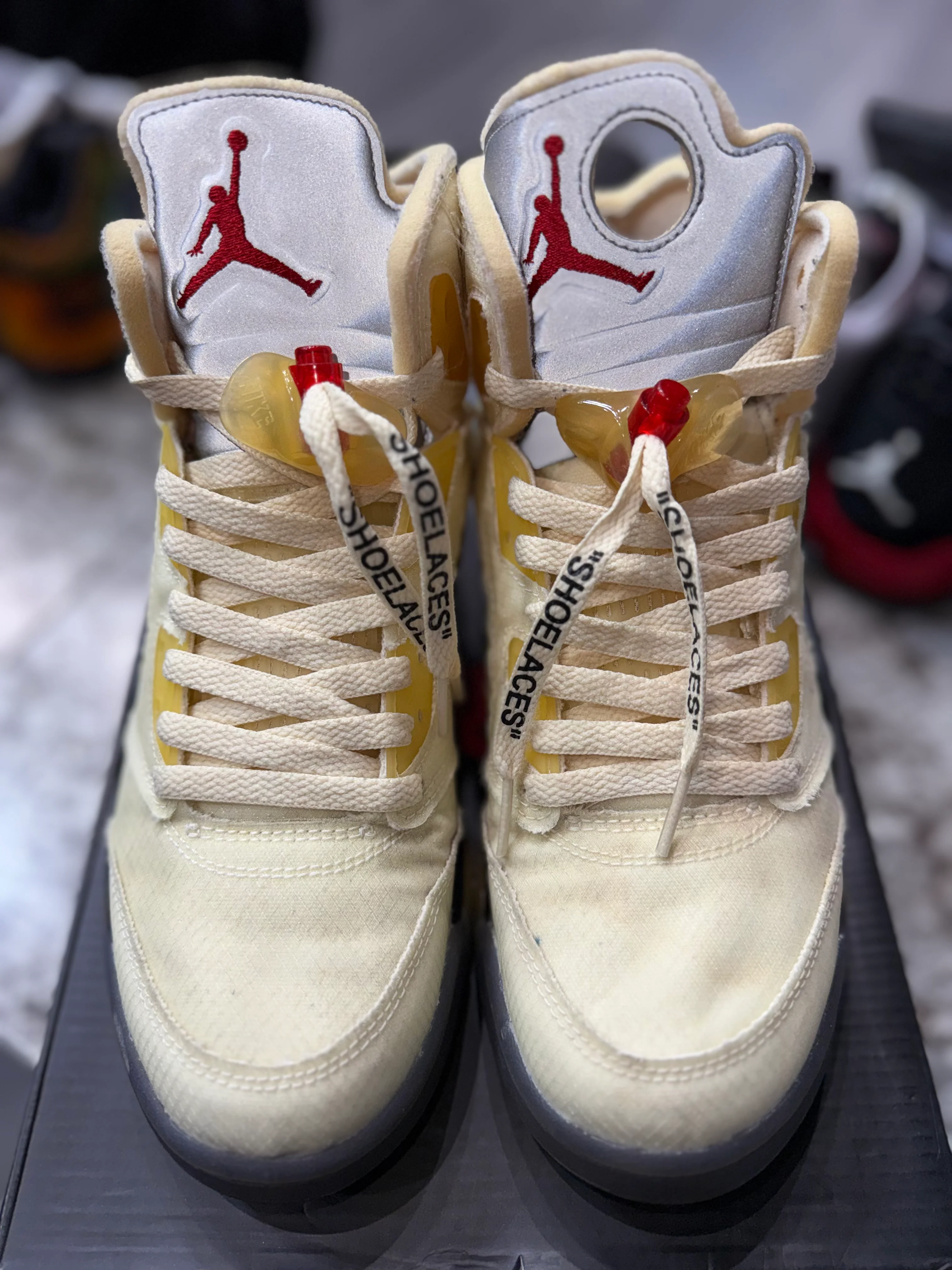Jordan 5 Retro Off-White Sail - Image 2