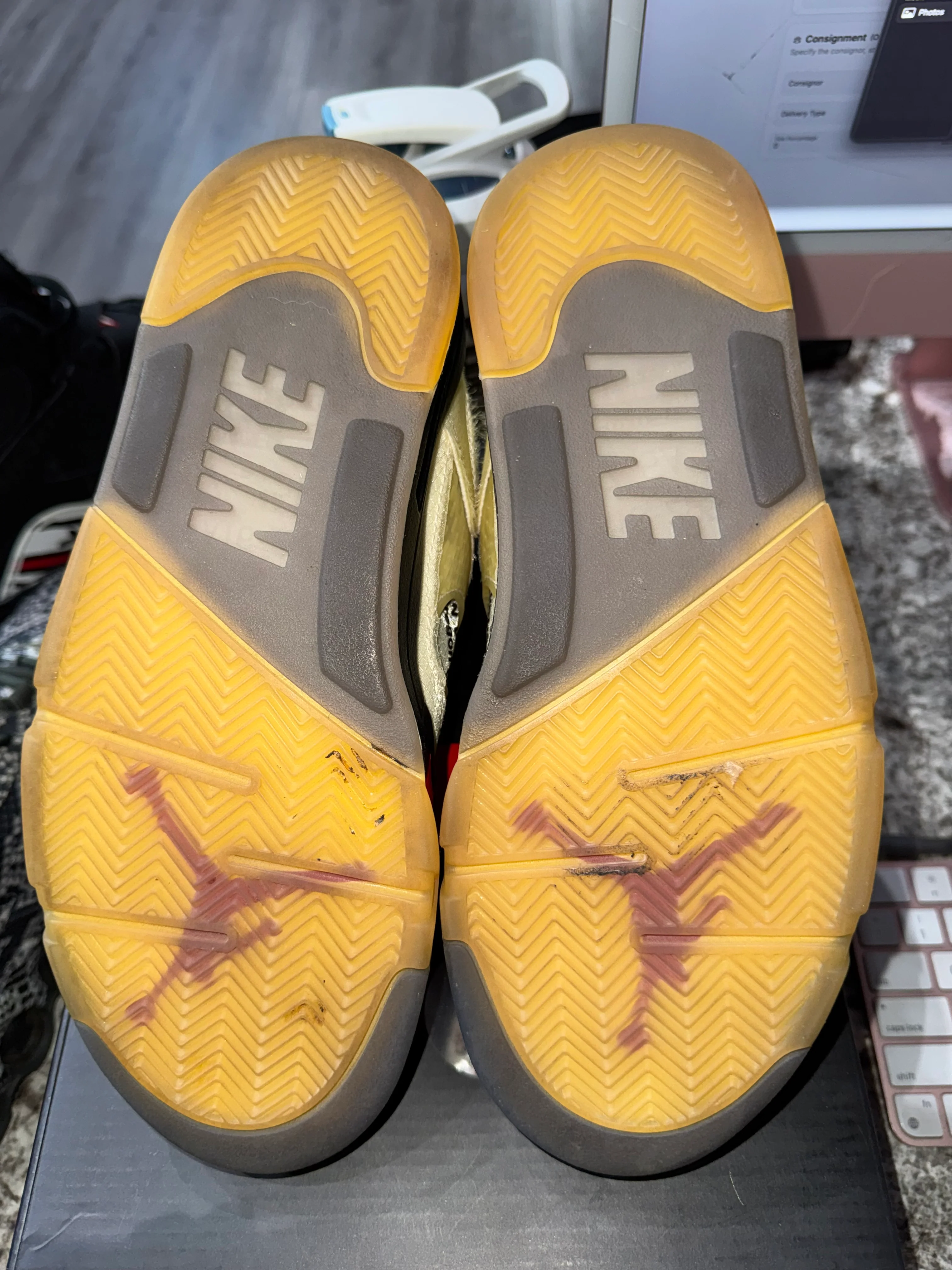 Jordan 5 Retro Off-White Sail - Image 5