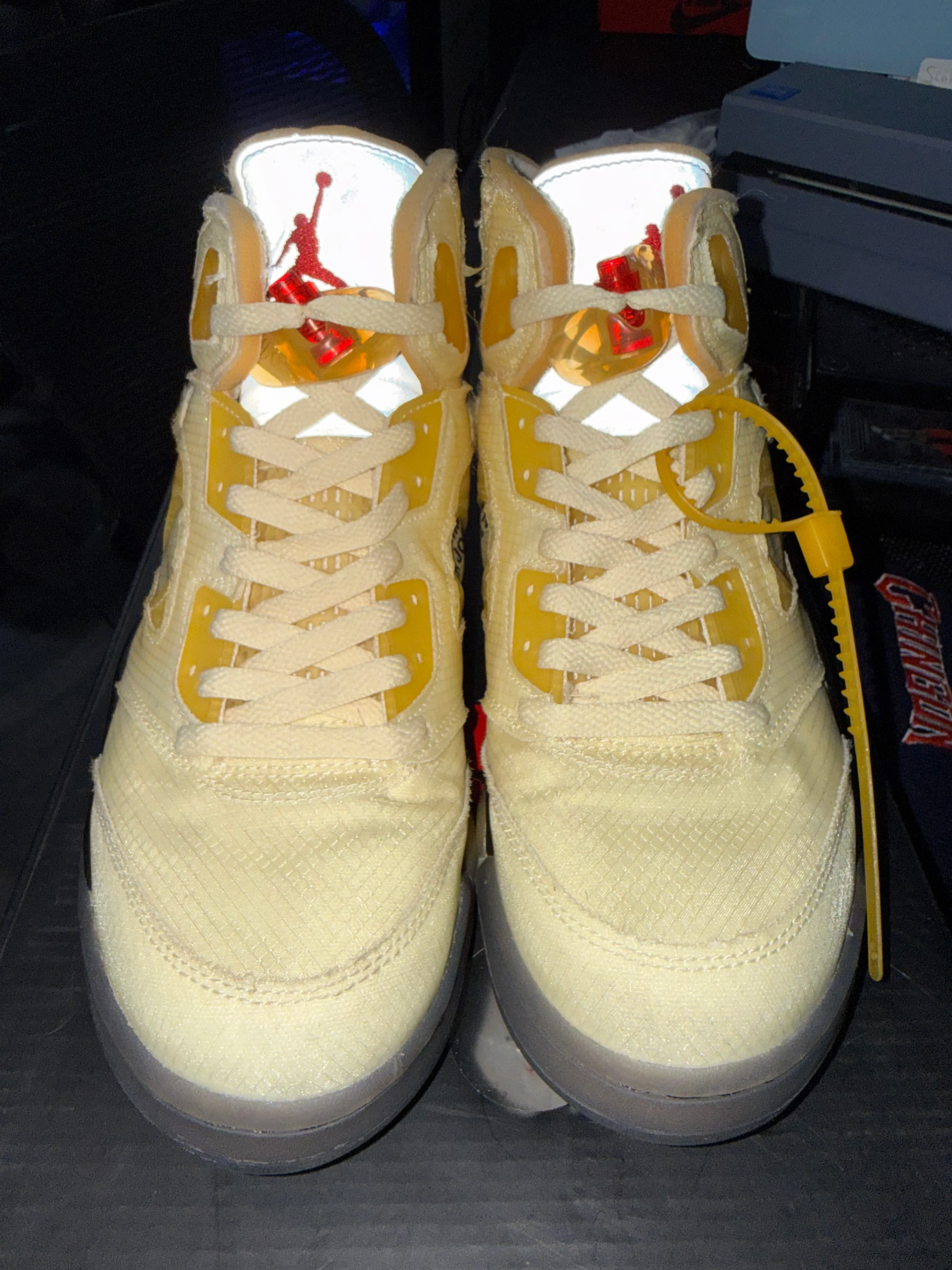 Jordan 5 Retro Off-White Sail - Image 2