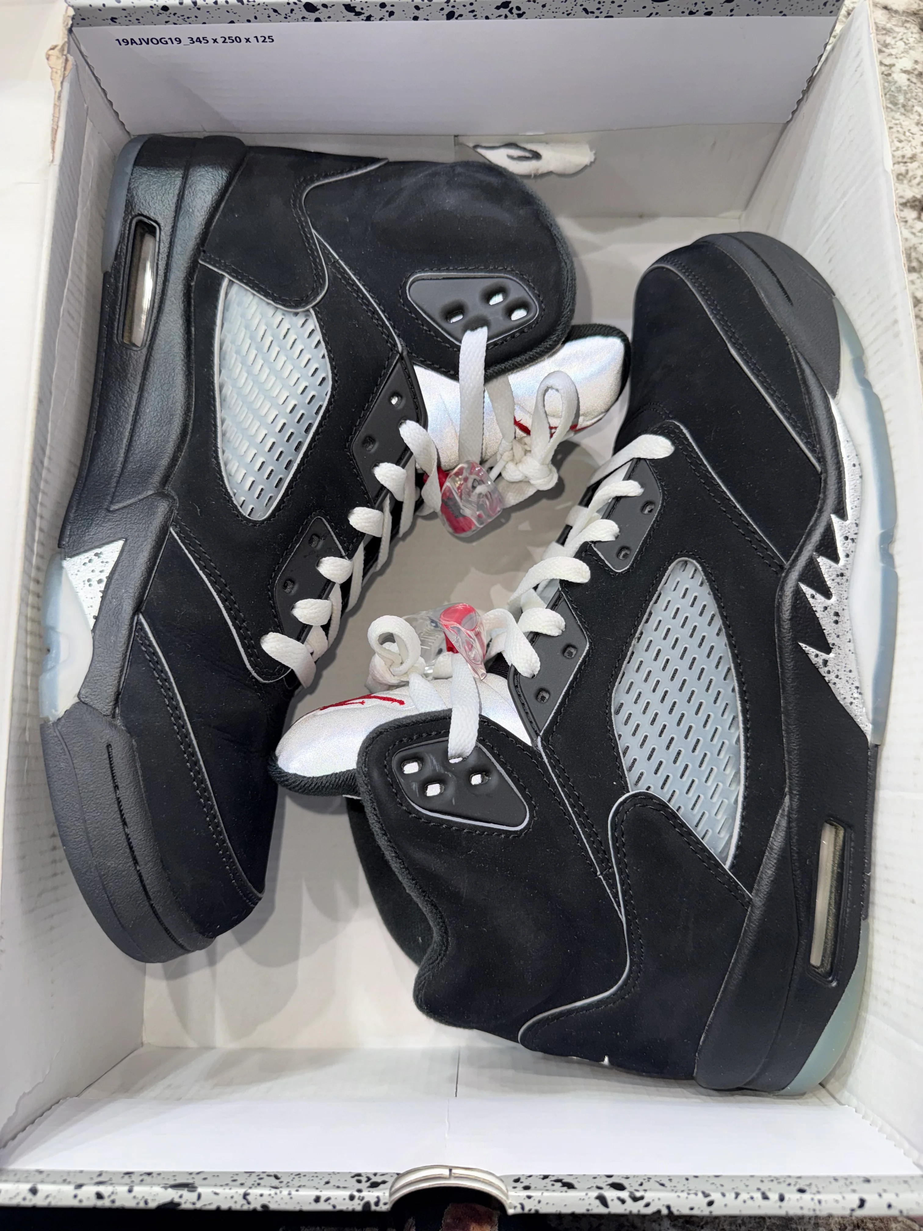 Jordan 5 Retro OG Black Metallic Reimagined - Image 5