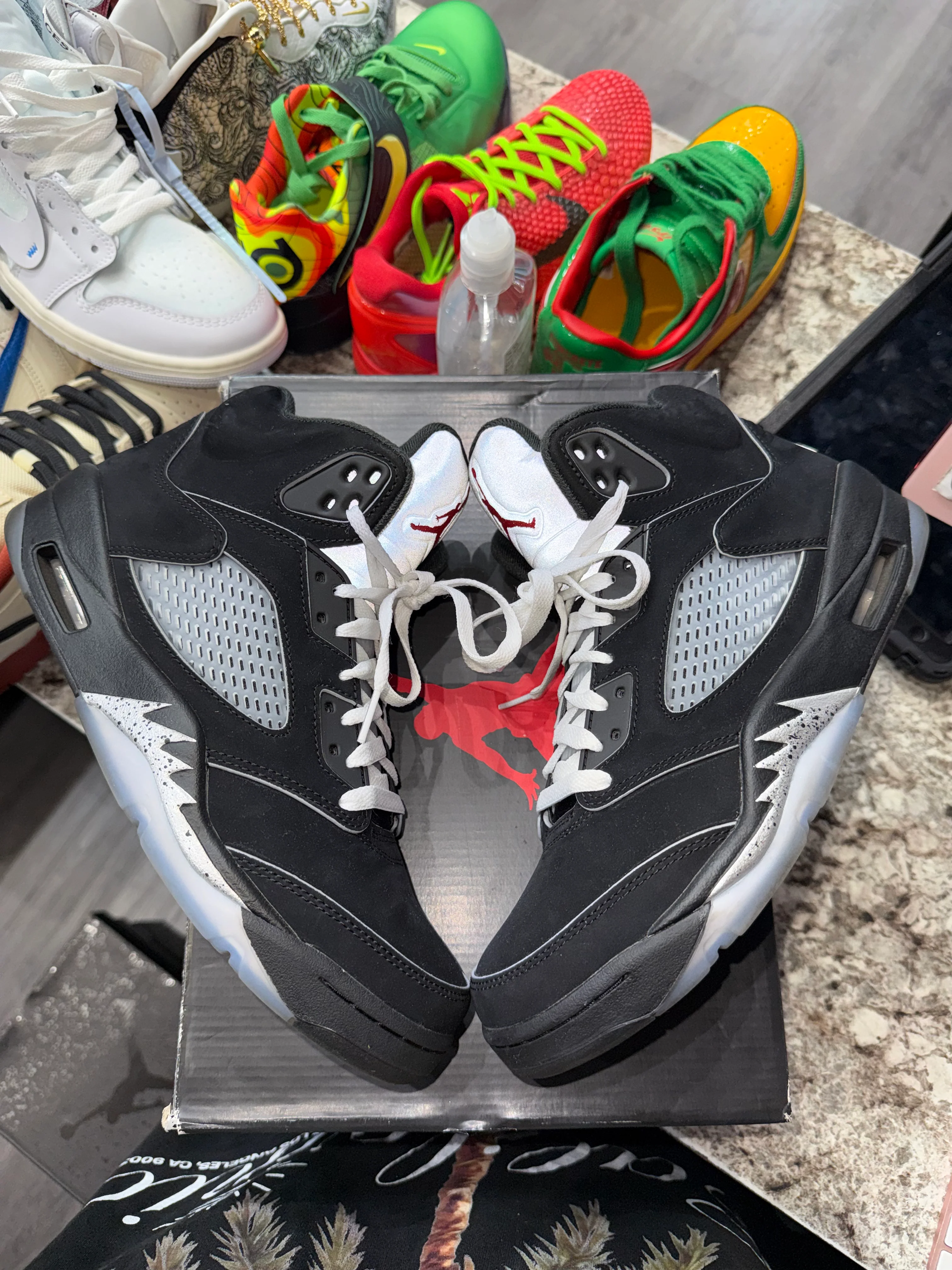 Jordan 5 Retro OG Black Metallic Reimagined - Image 2