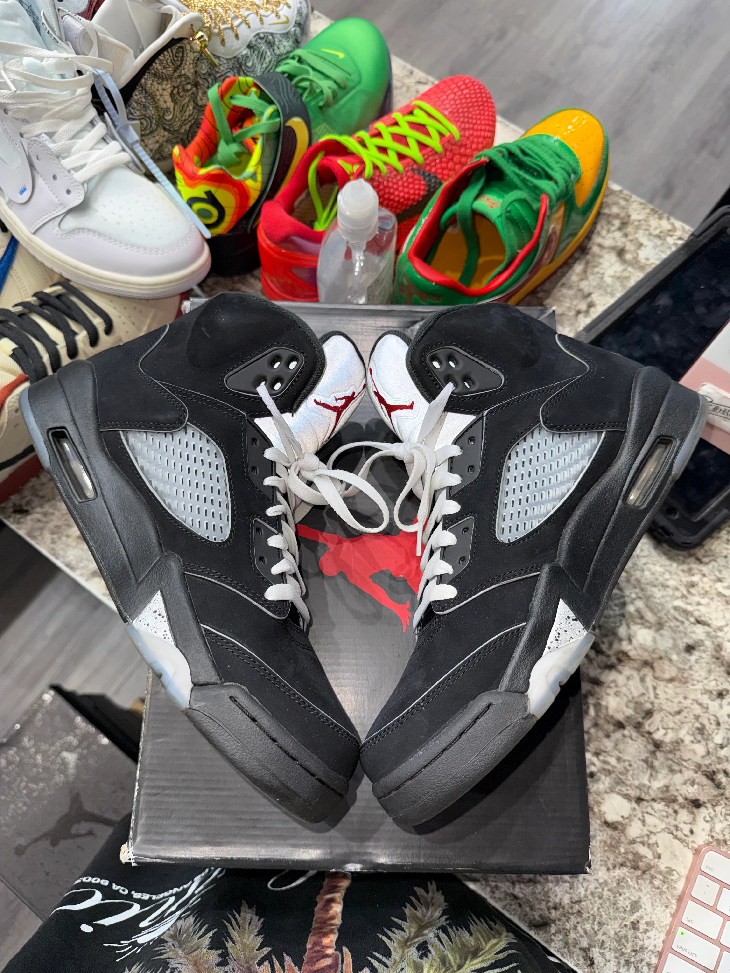Jordan 5 Retro OG Black Metallic Reimagined - Image 3