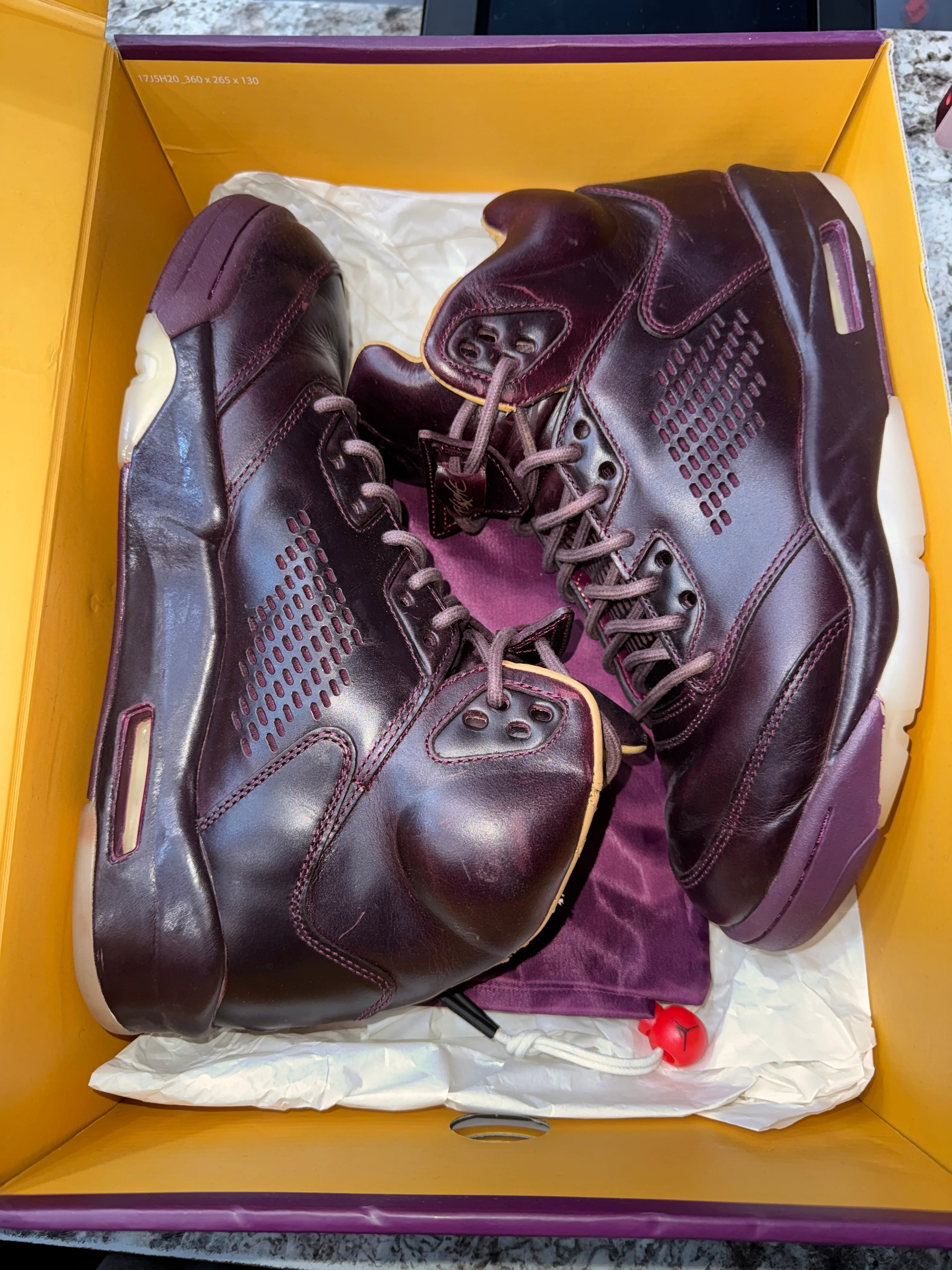 Jordan 5 Retro Premium Wine - Image 2