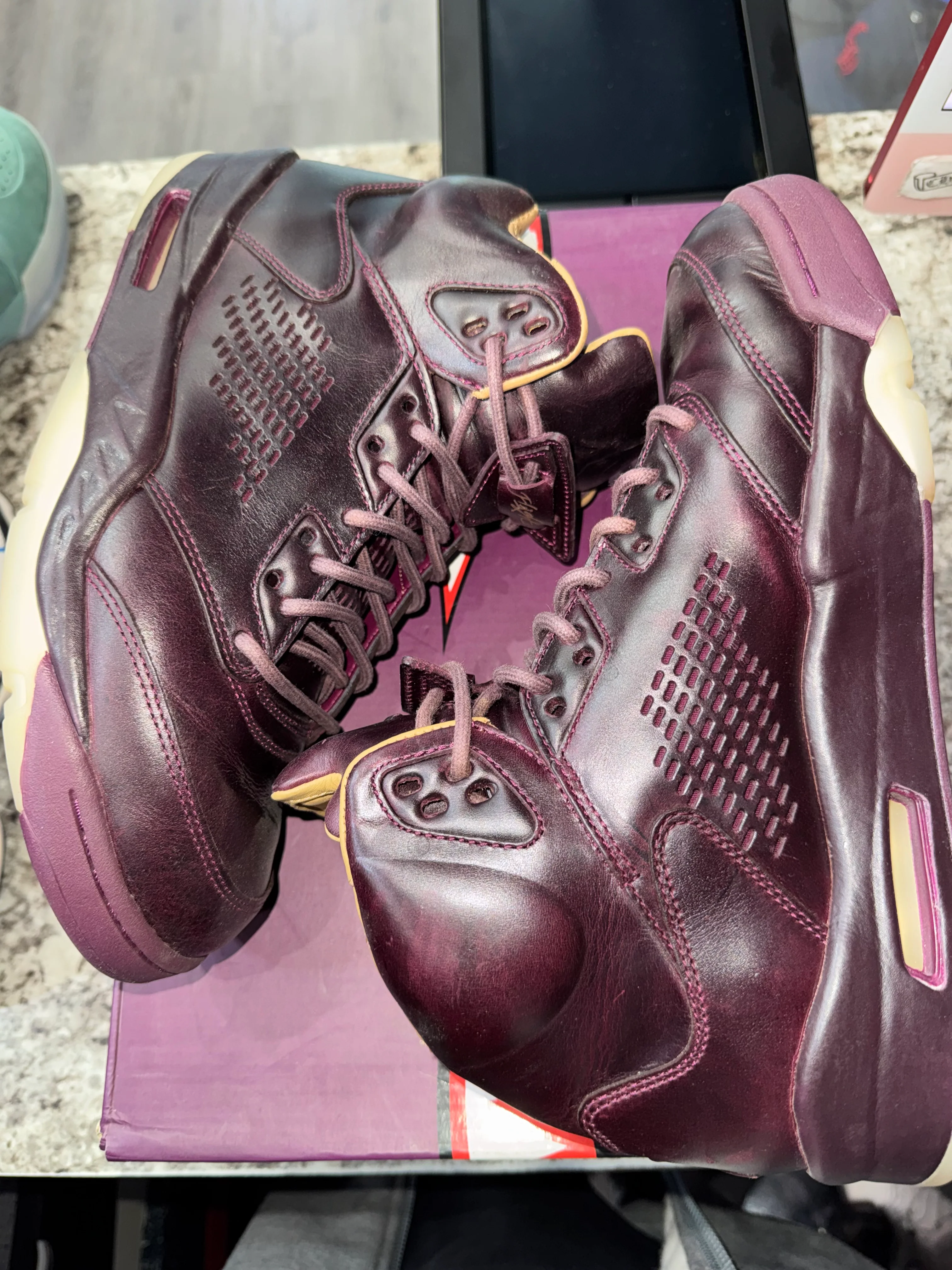 Jordan 5 Retro Premium Wine - Image 3