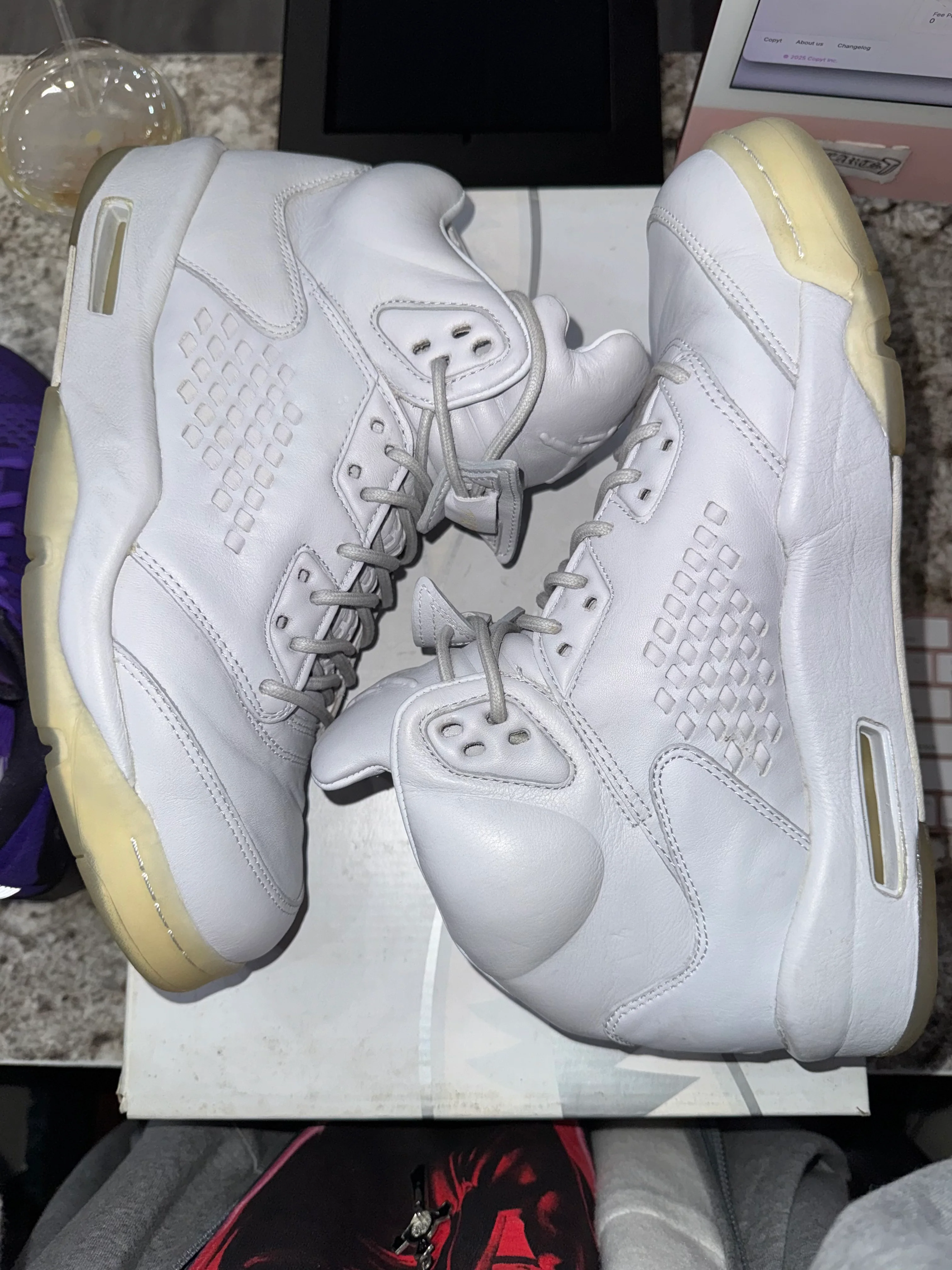 Jordan 5 Retro Pure Platinum - Image 3