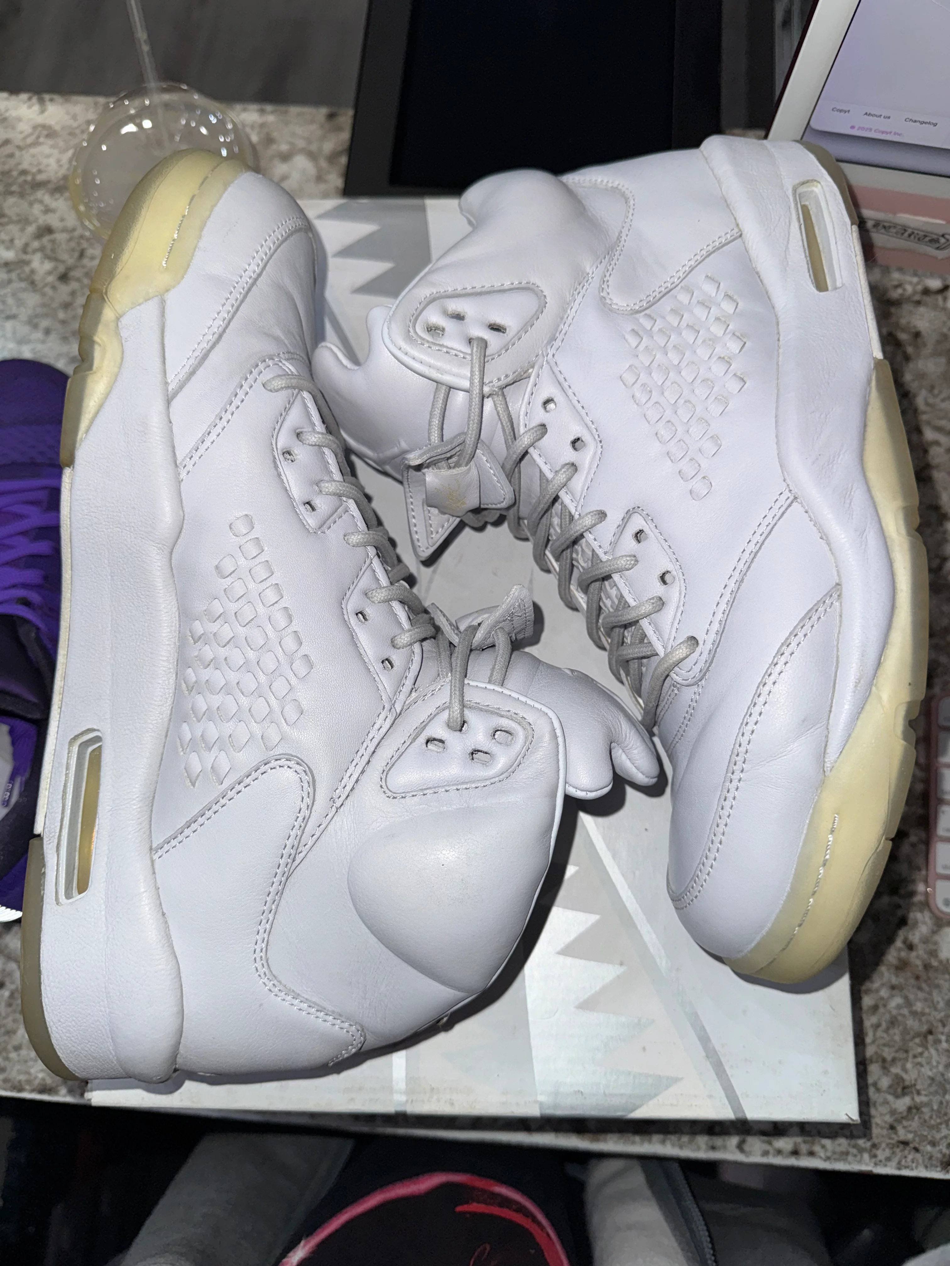 Jordan 5 Retro Pure Platinum - Image 5