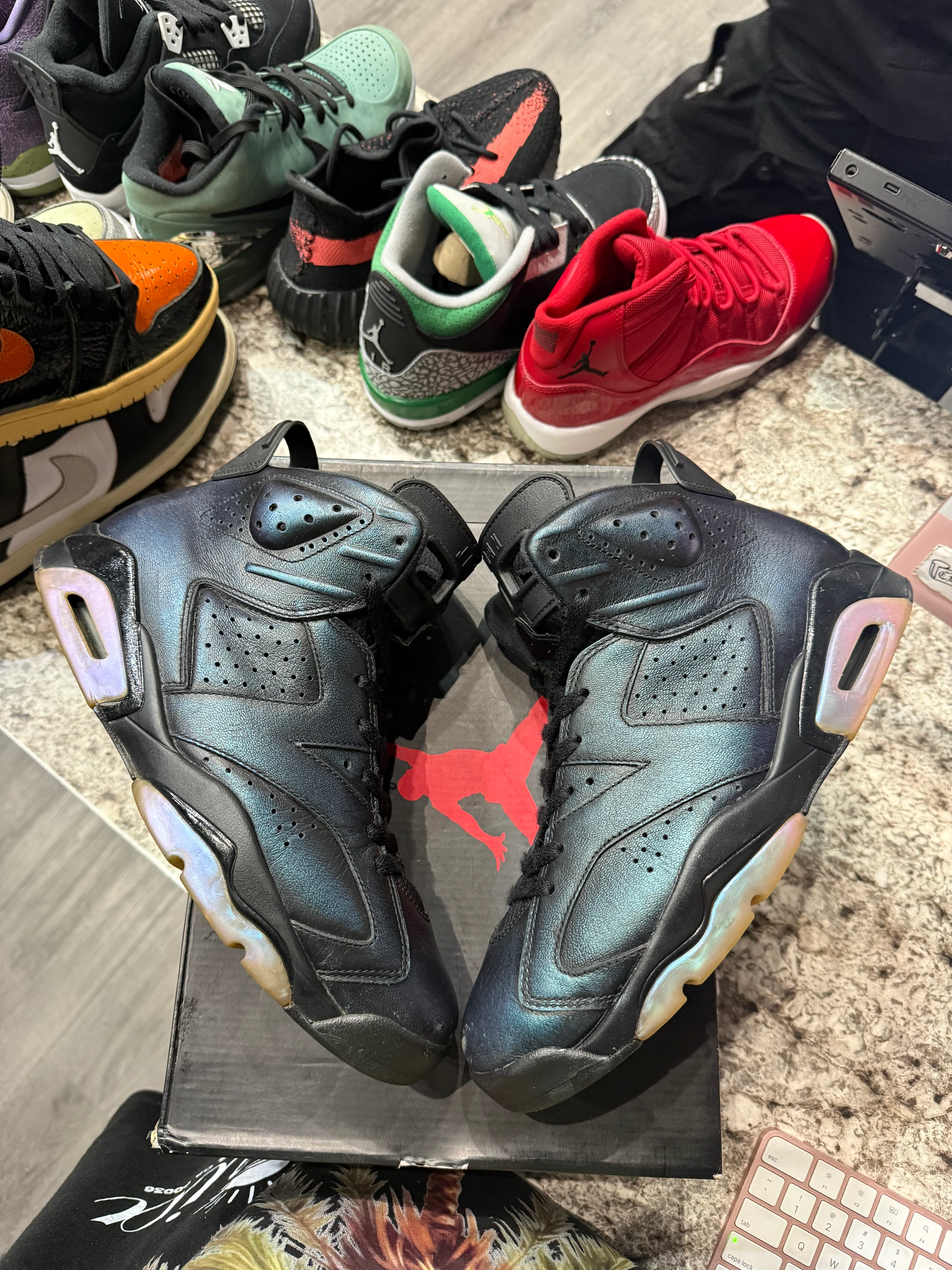 Jordan 6 Retro All-Star Chameleon (2017) - Image 3