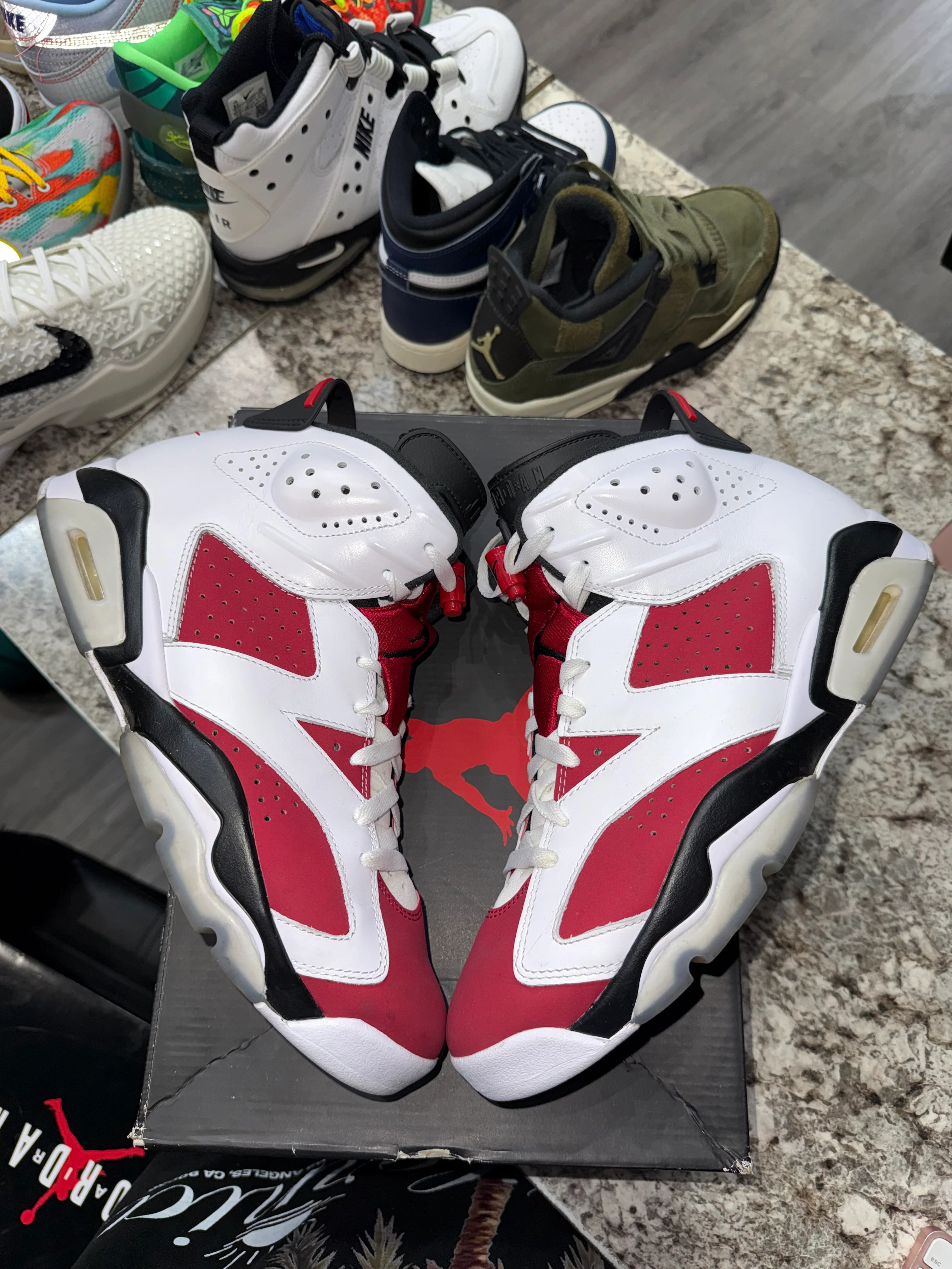 Jordan 6 Retro Carmine (2021) - Image 3