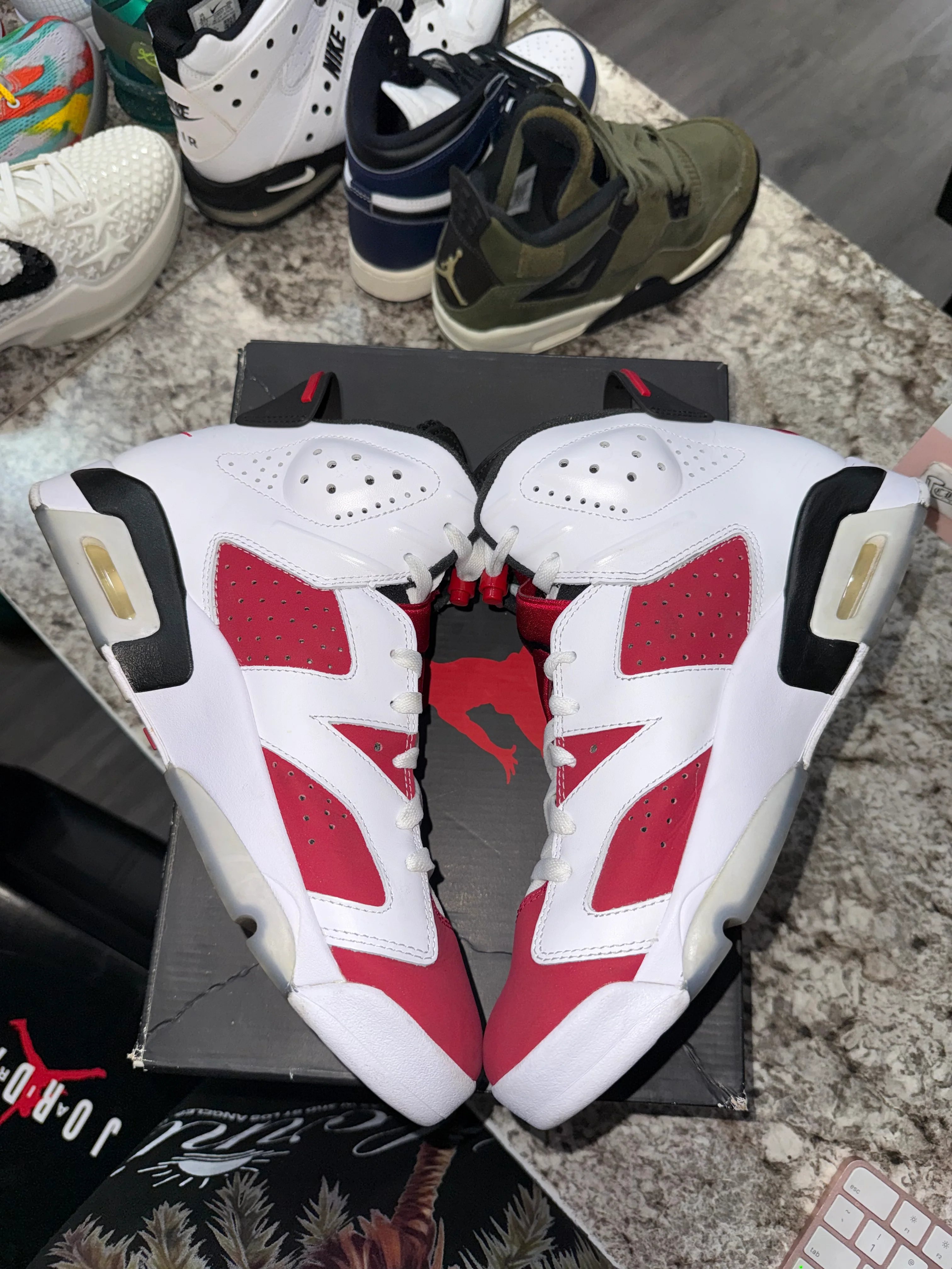 Jordan 6 Retro Carmine (2021) - Image 4
