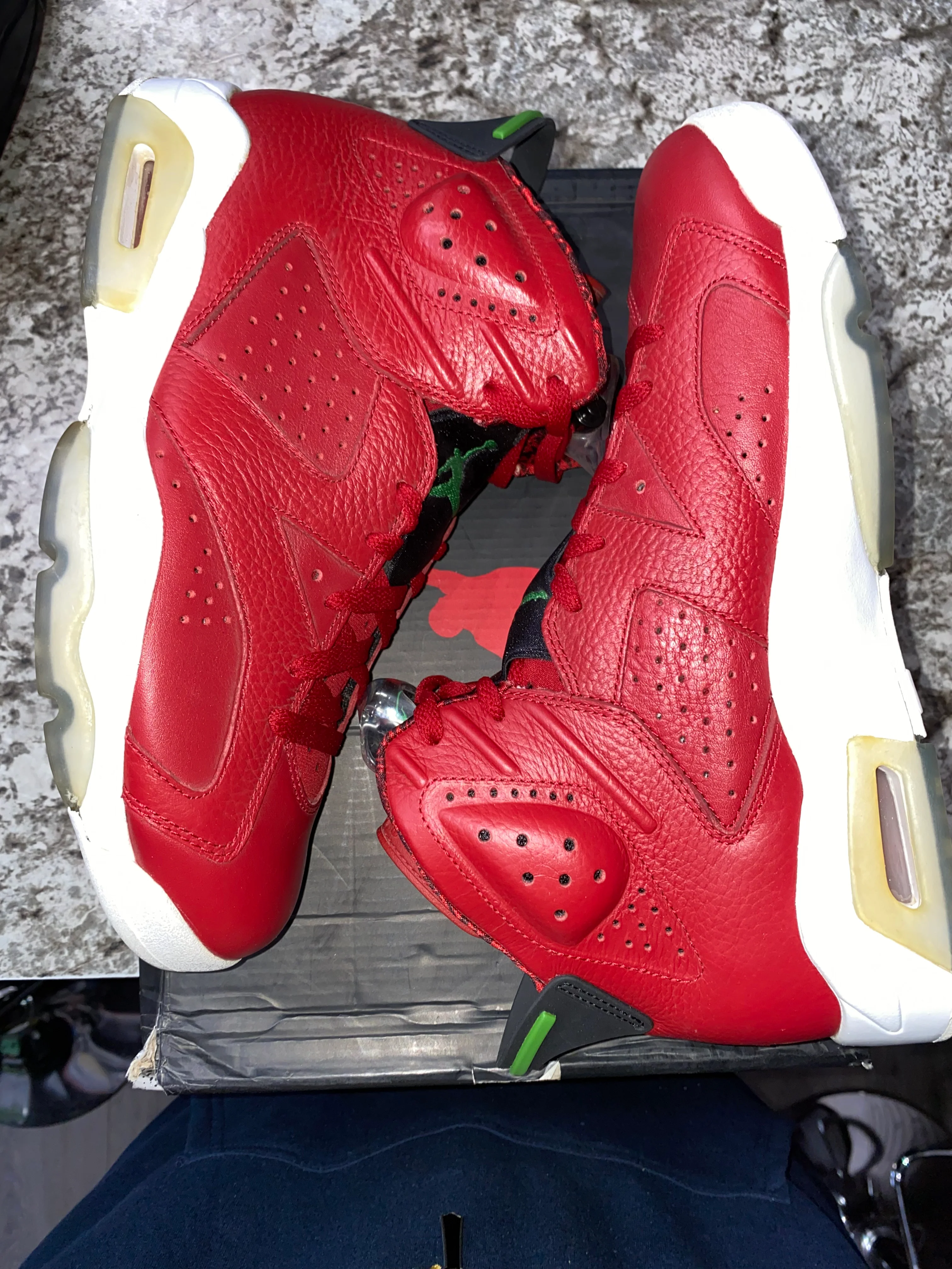Jordan 6 Retro History of Jordan (Spiz'ike) (DAMAGED BOX) - Image 3