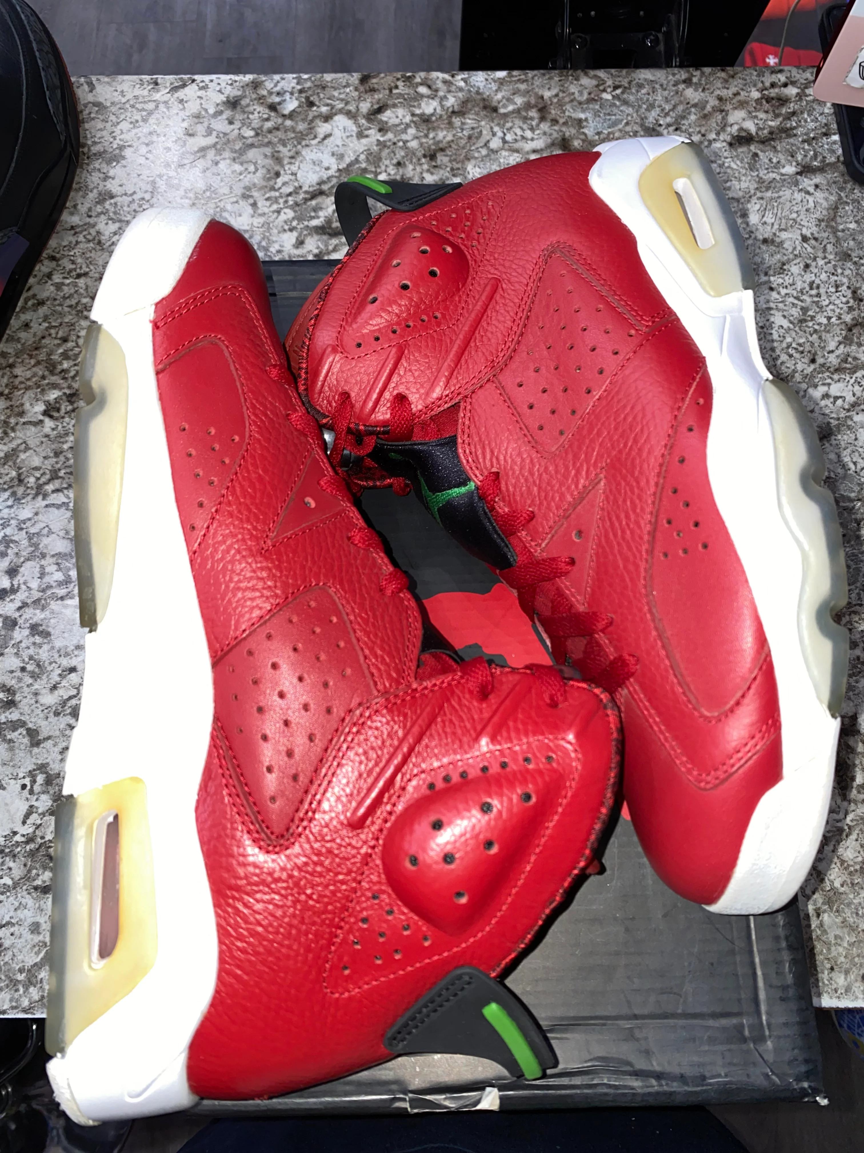 Jordan 6 Retro History of Jordan (Spiz'ike) (DAMAGED BOX) - Image 4