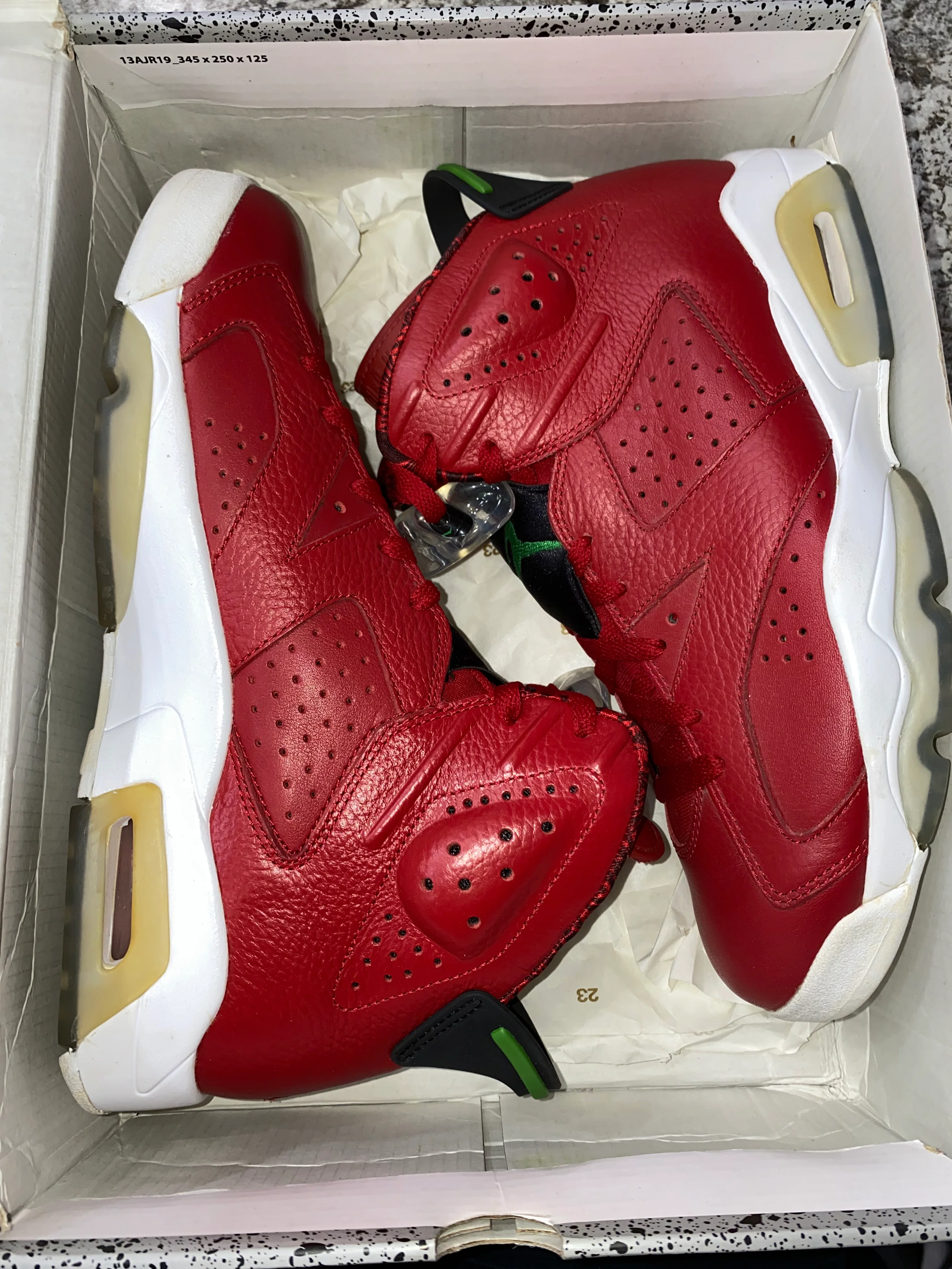 Jordan 6 Retro History of Jordan (Spiz'ike) (DAMAGED BOX) - Image 6