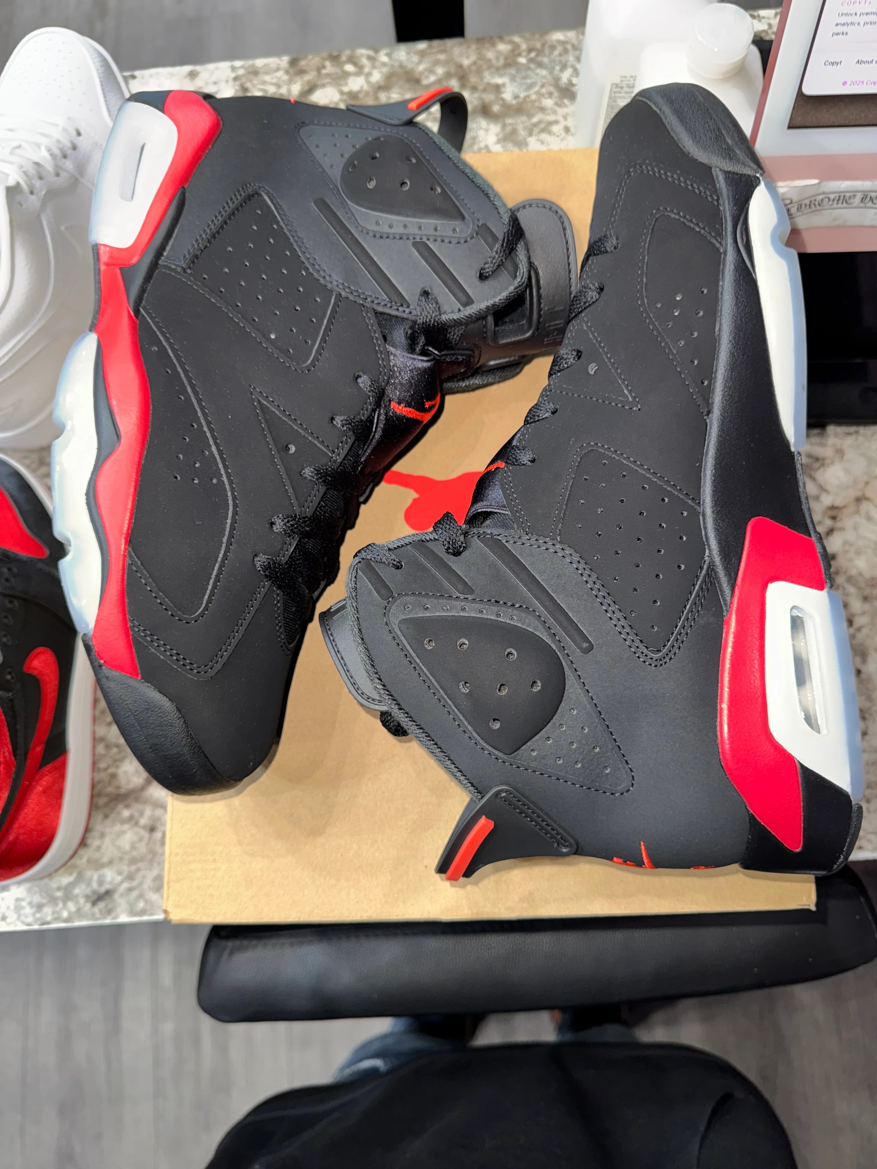 Jordan 6 Retro Infrared Salesman - Image 3