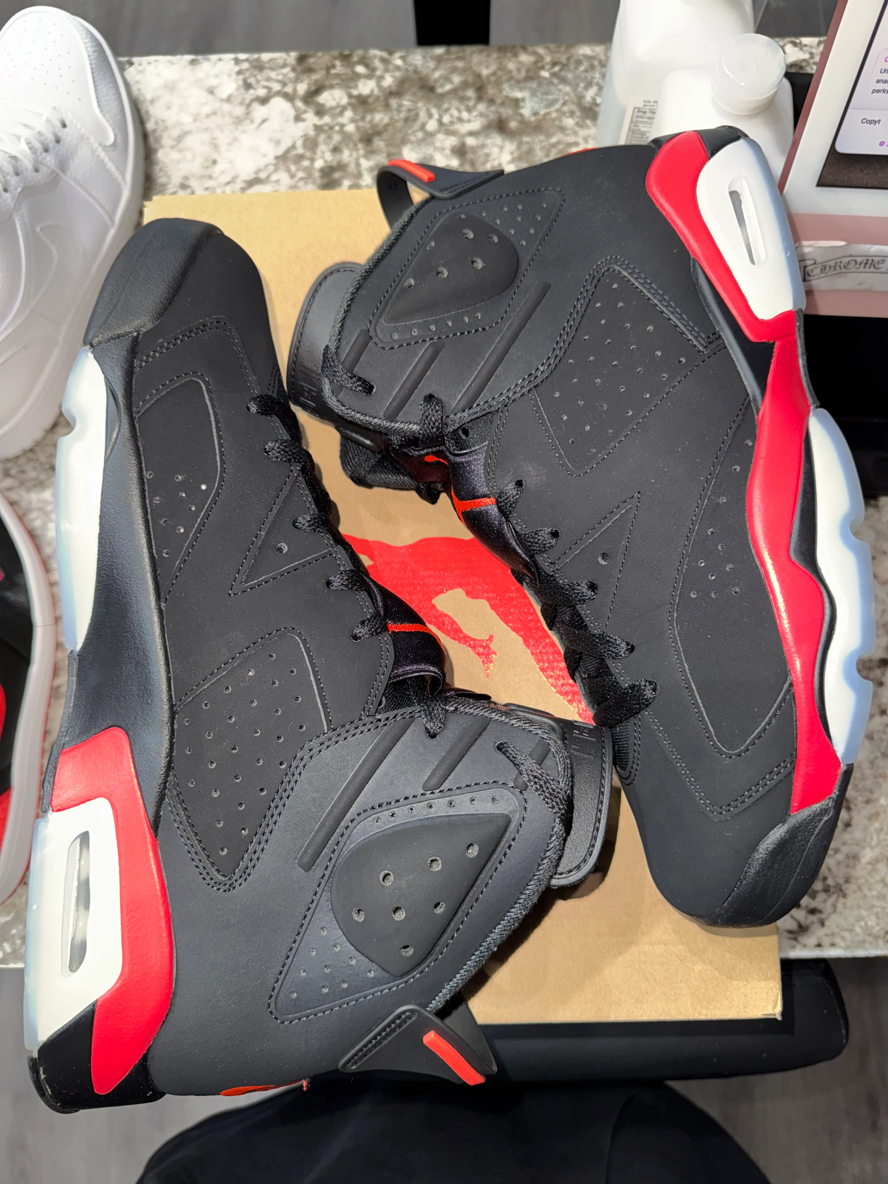 Jordan 6 Retro Infrared Salesman - Image 4
