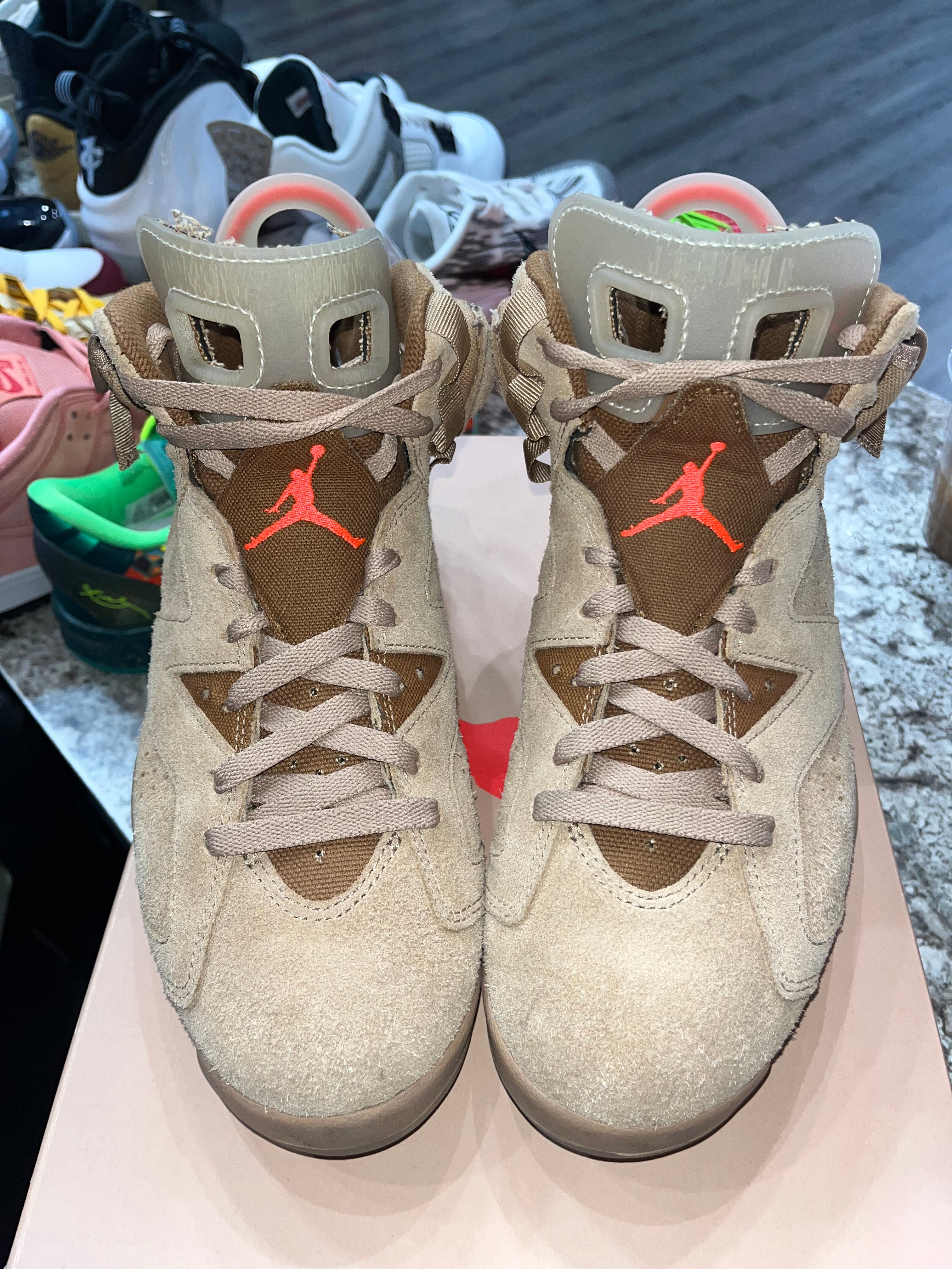 Jordan 6 Retro Travis Scott British Khaki - Image 2