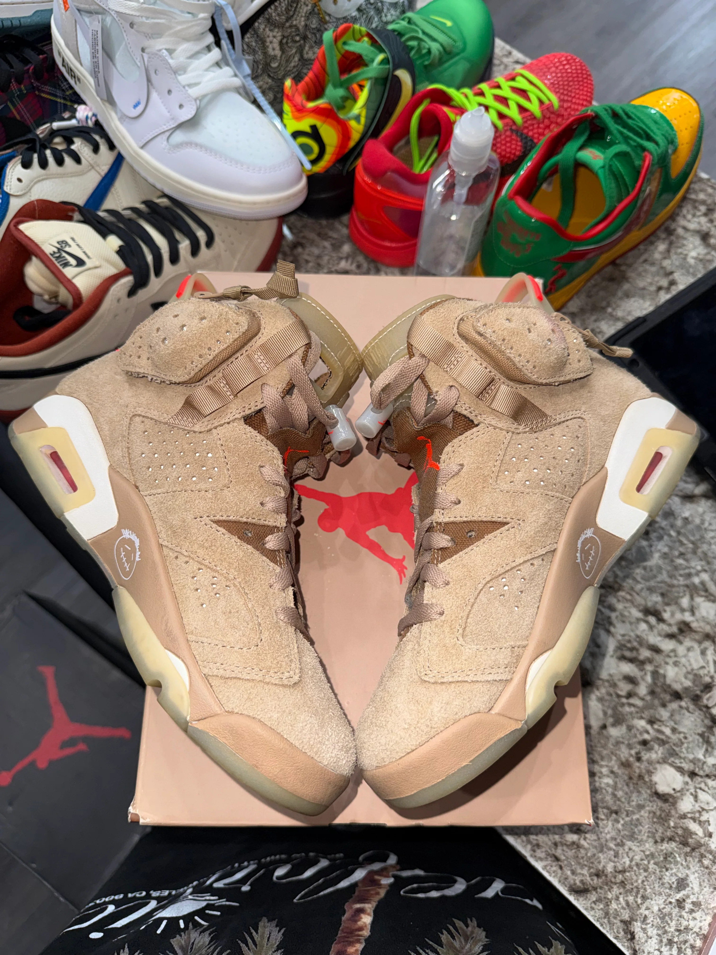 Jordan 6 Retro Travis Scott British Khaki - Image 3
