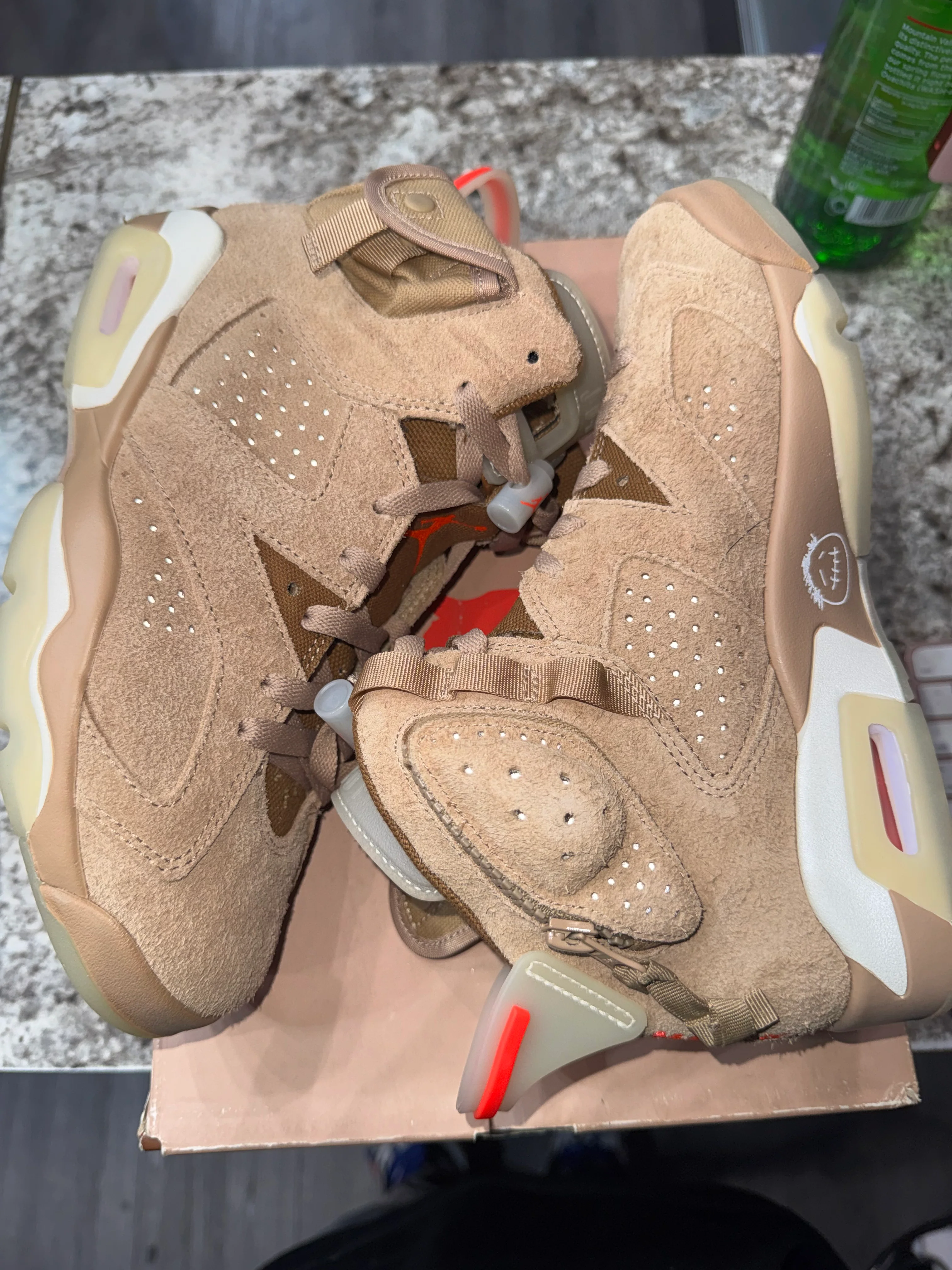 Jordan 6 Retro Travis Scott British Khaki - Image 3