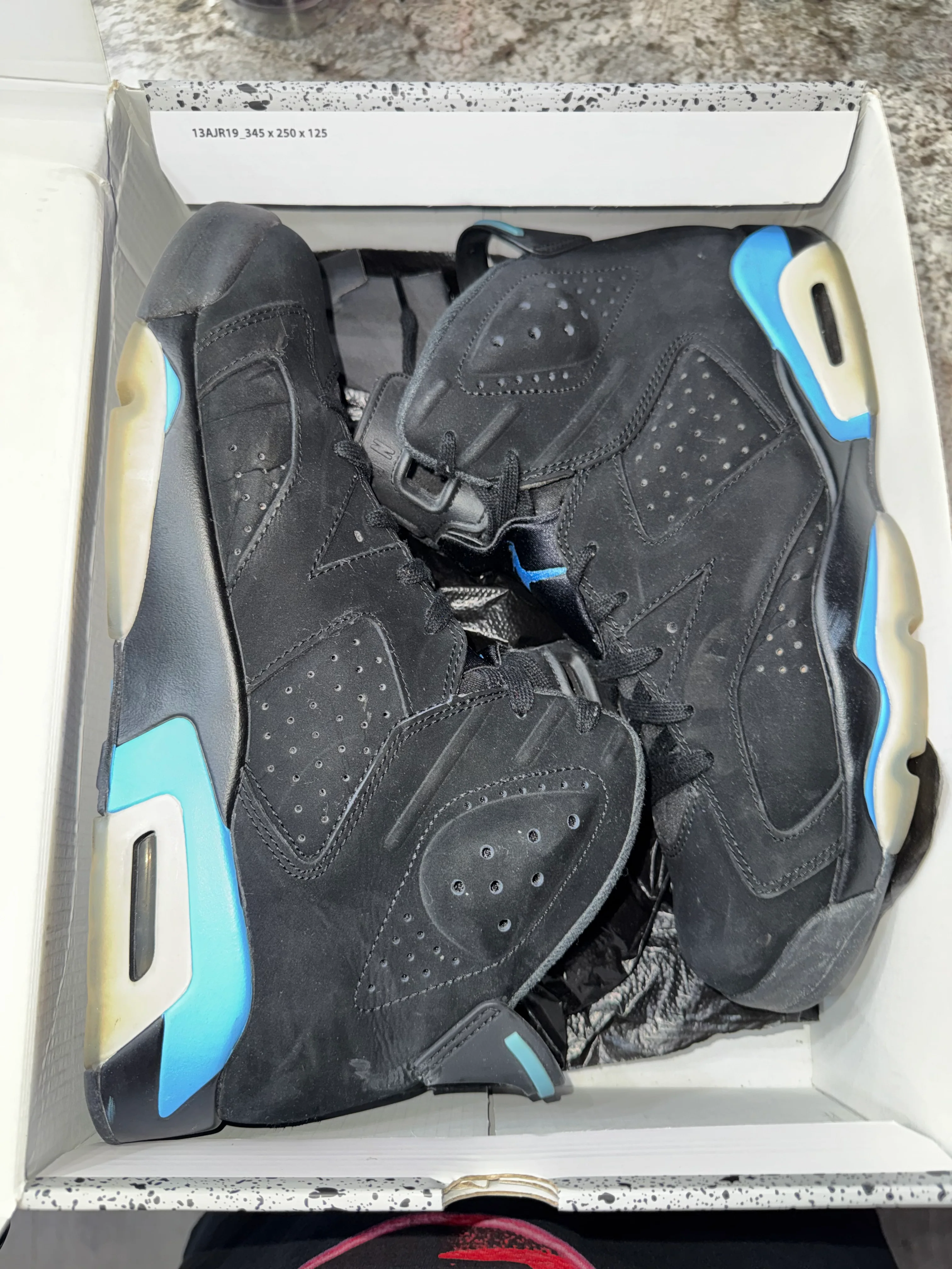 Jordan 6 Retro UNC (DAMAGED BOX) - Image 6