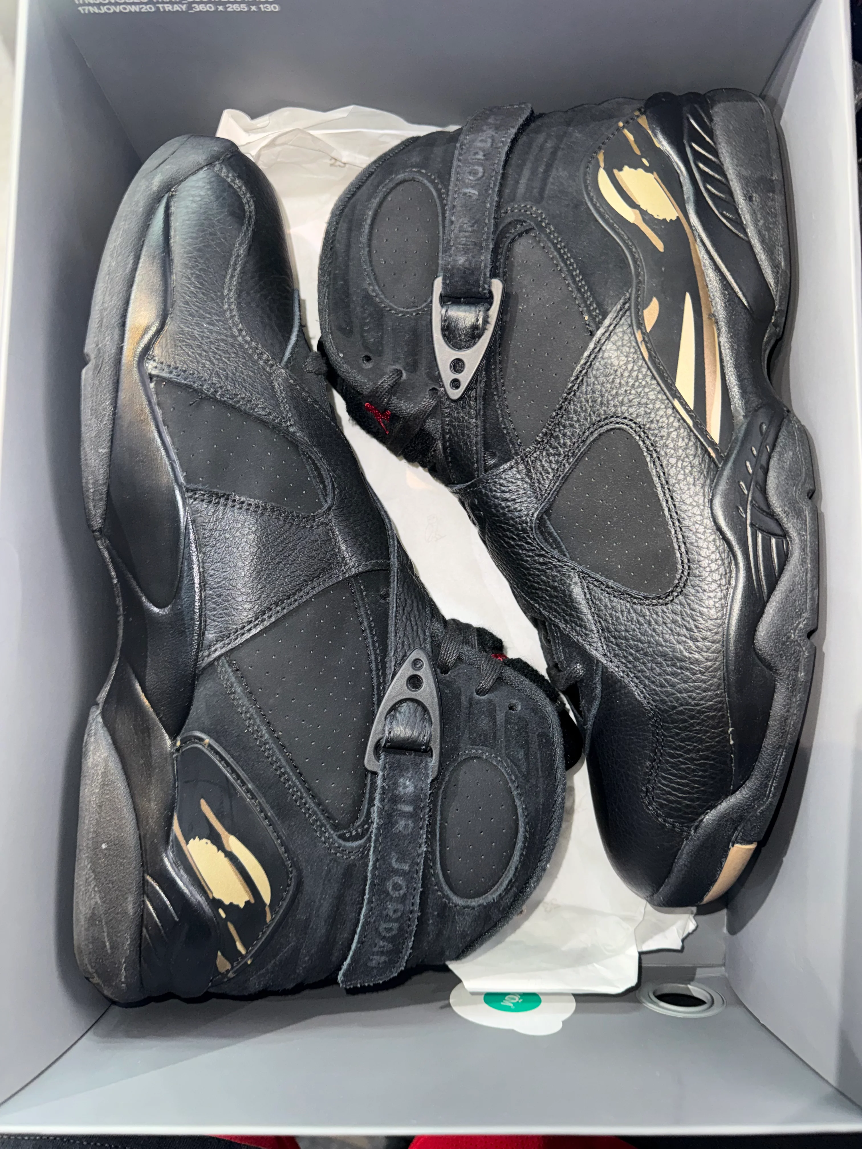 Jordan 8 Retro OVO Black - Image 5