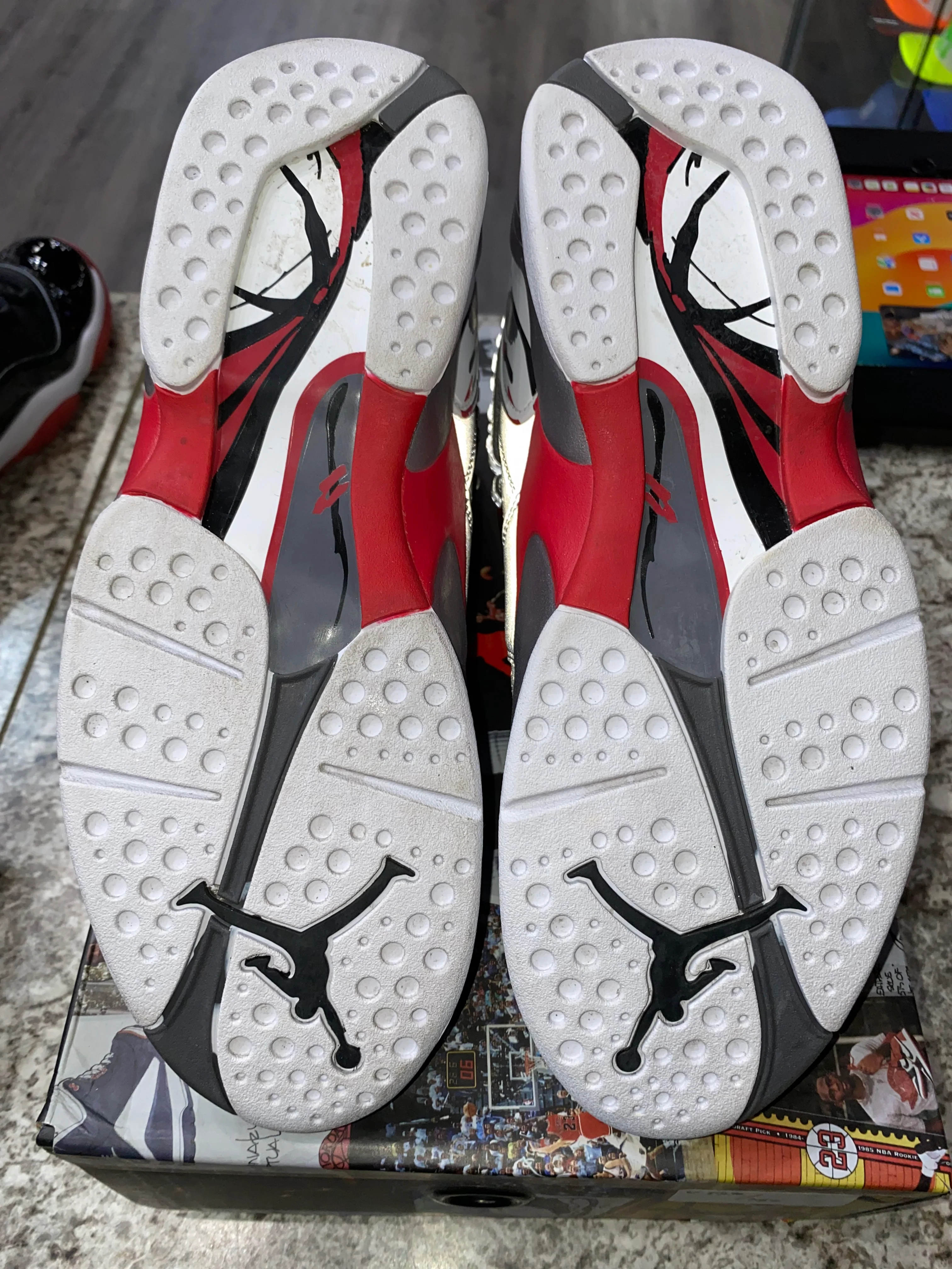 Jordan 8 Retro Reflections of a Champion (DAMAGED BOX) - Image 2