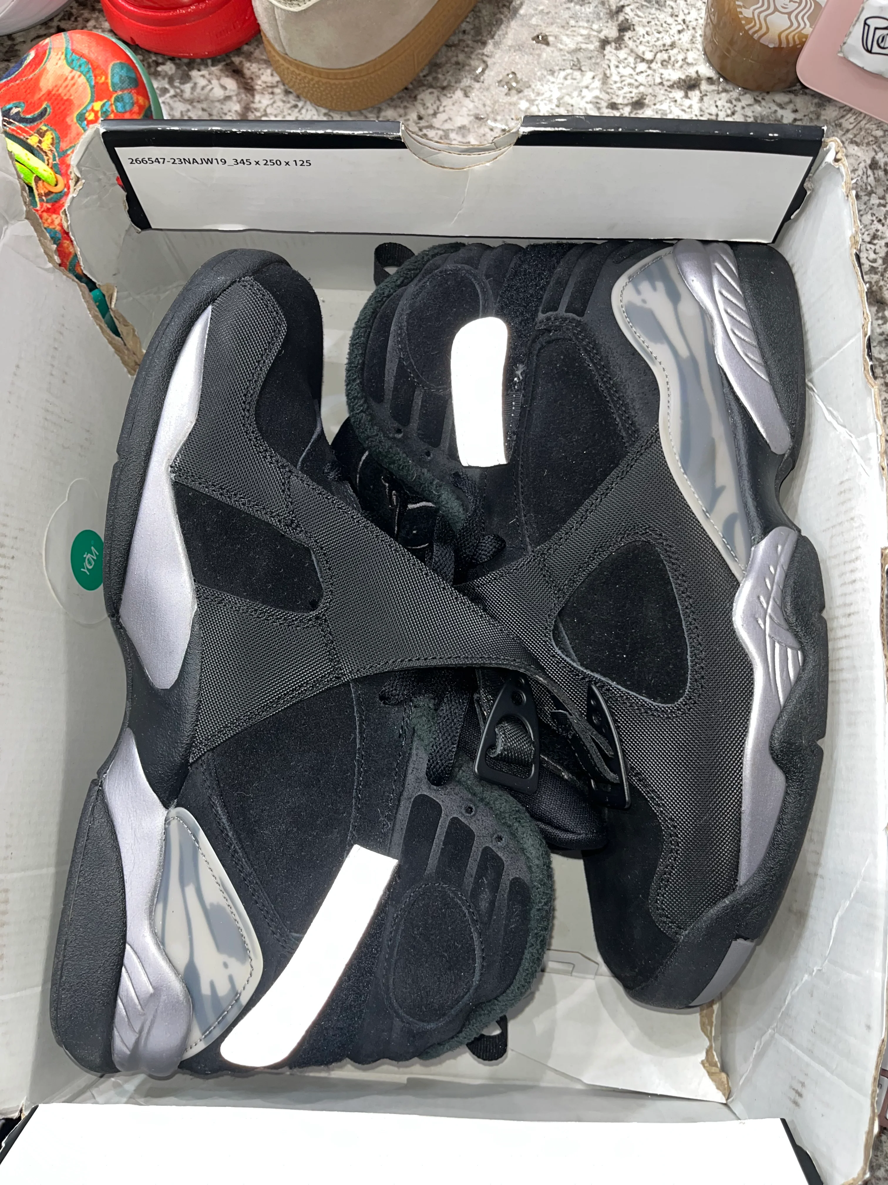 Jordan 8 Retro Winterized Gunsmoke (DAMAGED BOX) - Image 6
