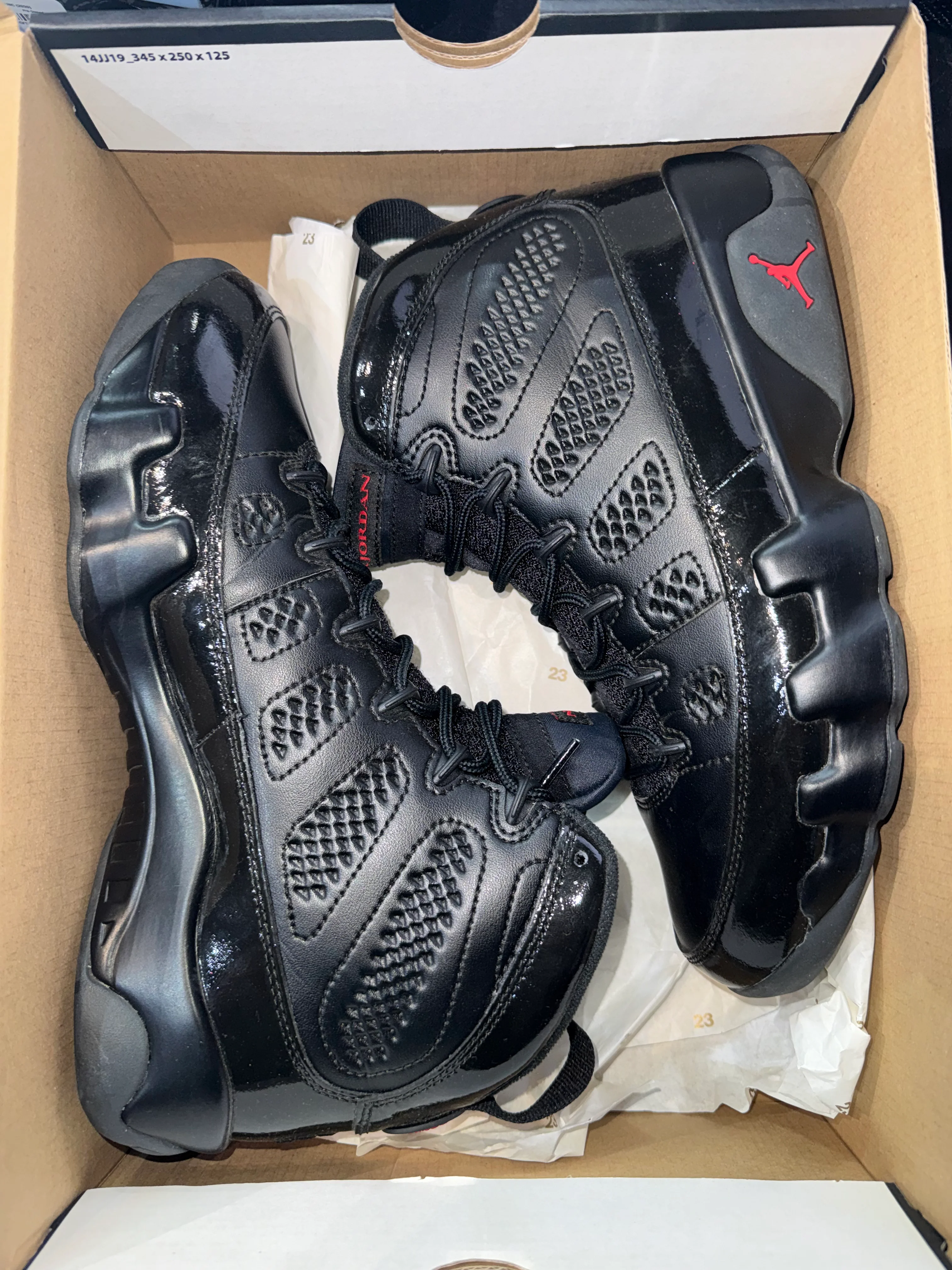 Jordan 9 Retro Bred Patent - Image 5