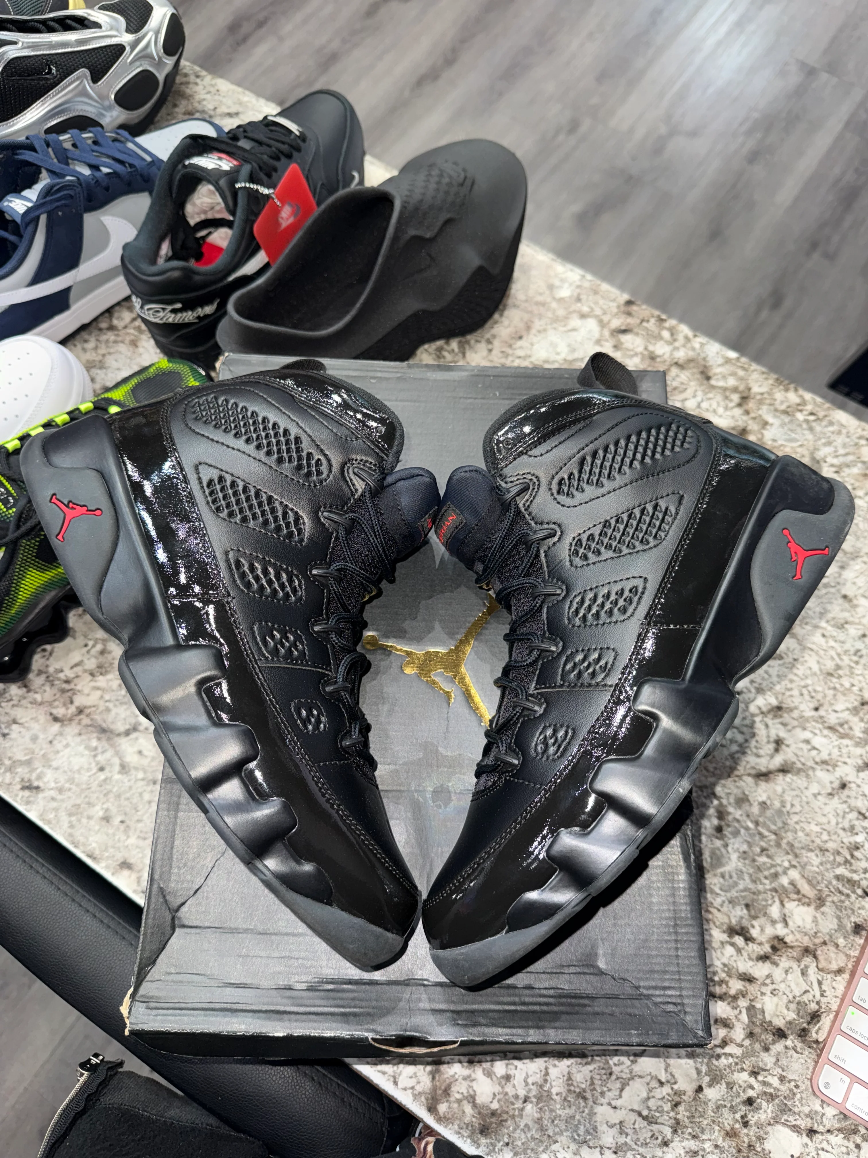 Jordan 9 Retro Bred Patent - Image 2