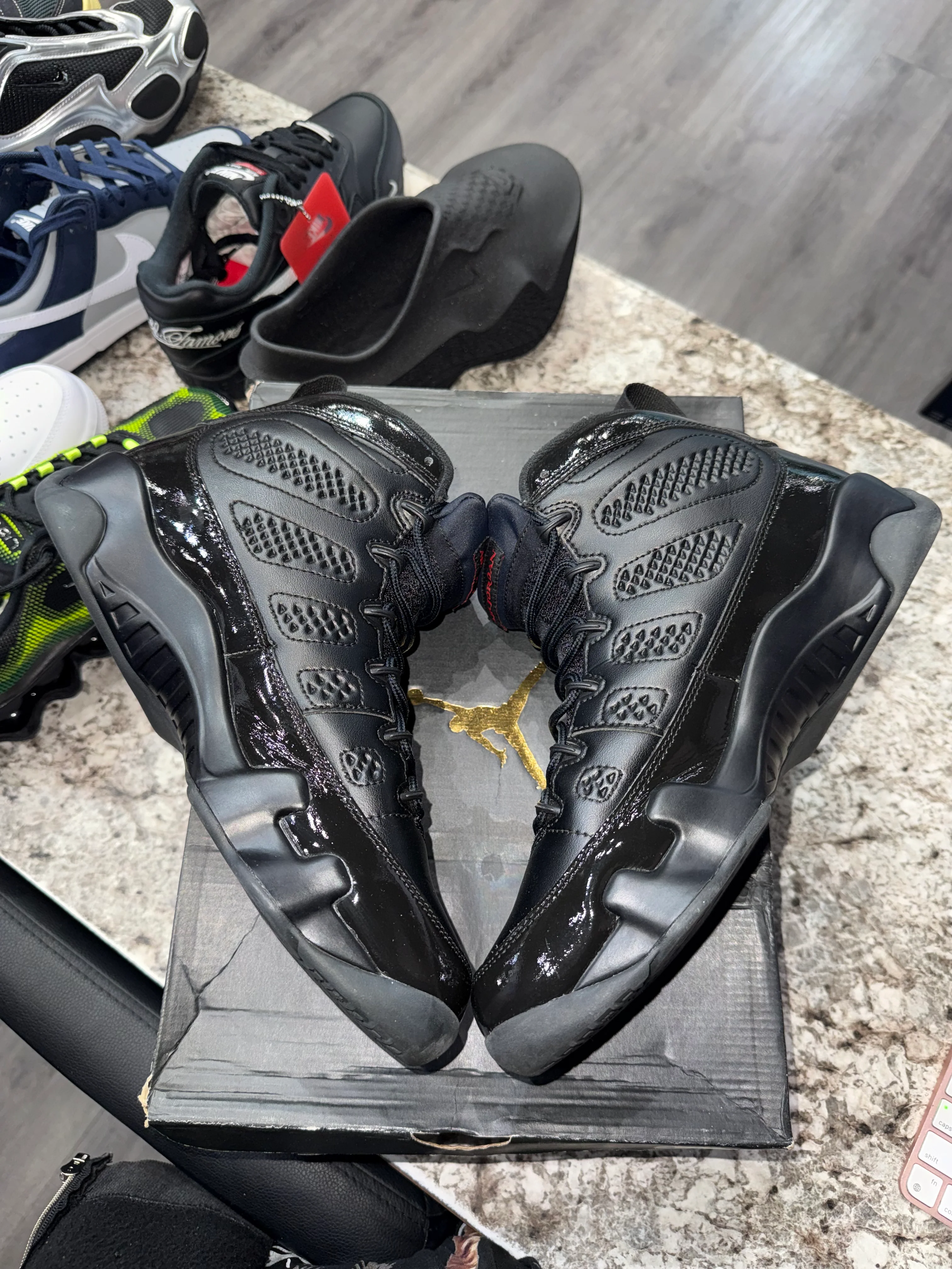 Jordan 9 Retro Bred Patent - Image 3