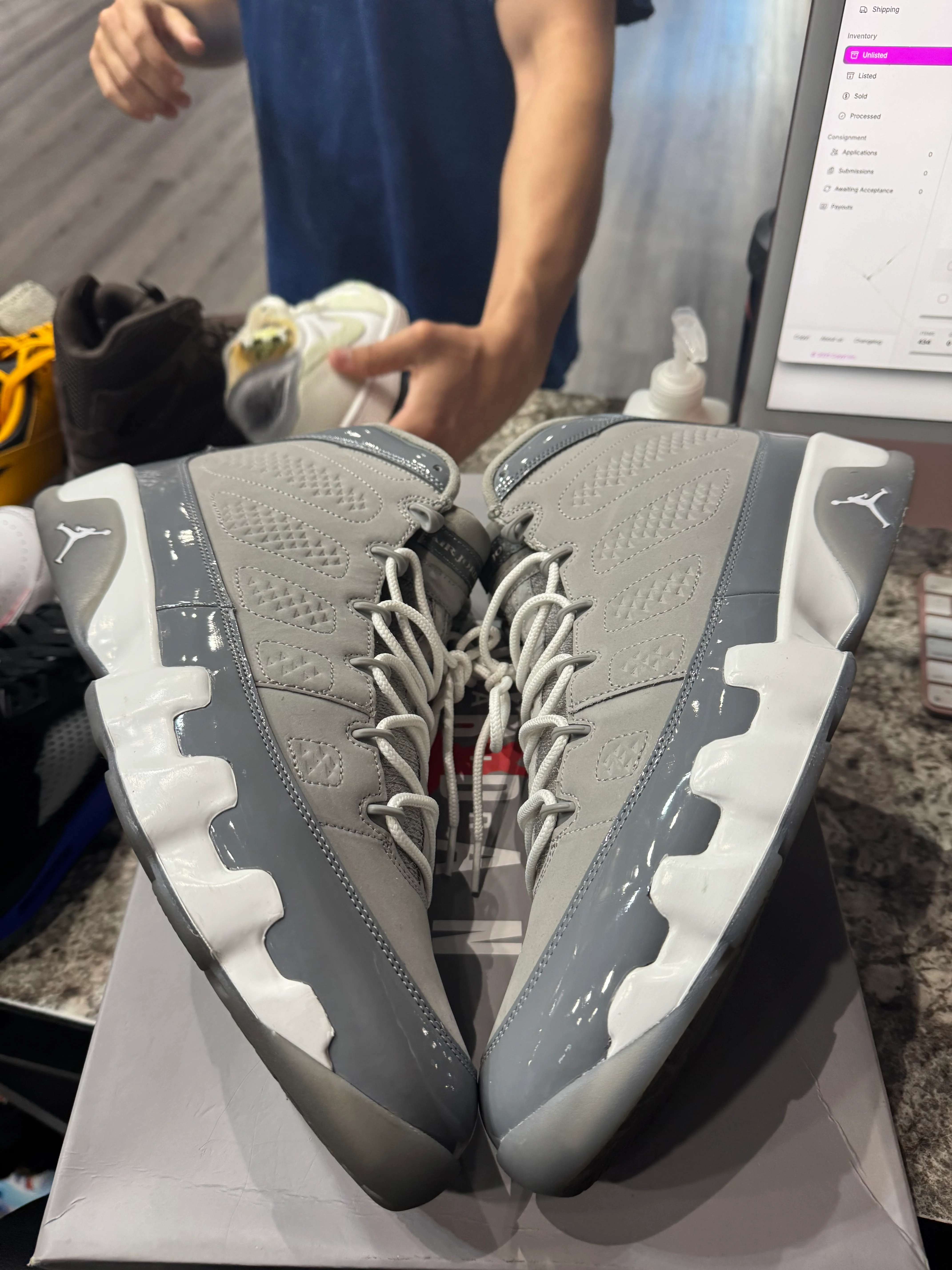 Jordan 9 Retro Cool Grey (2025) - Image 2