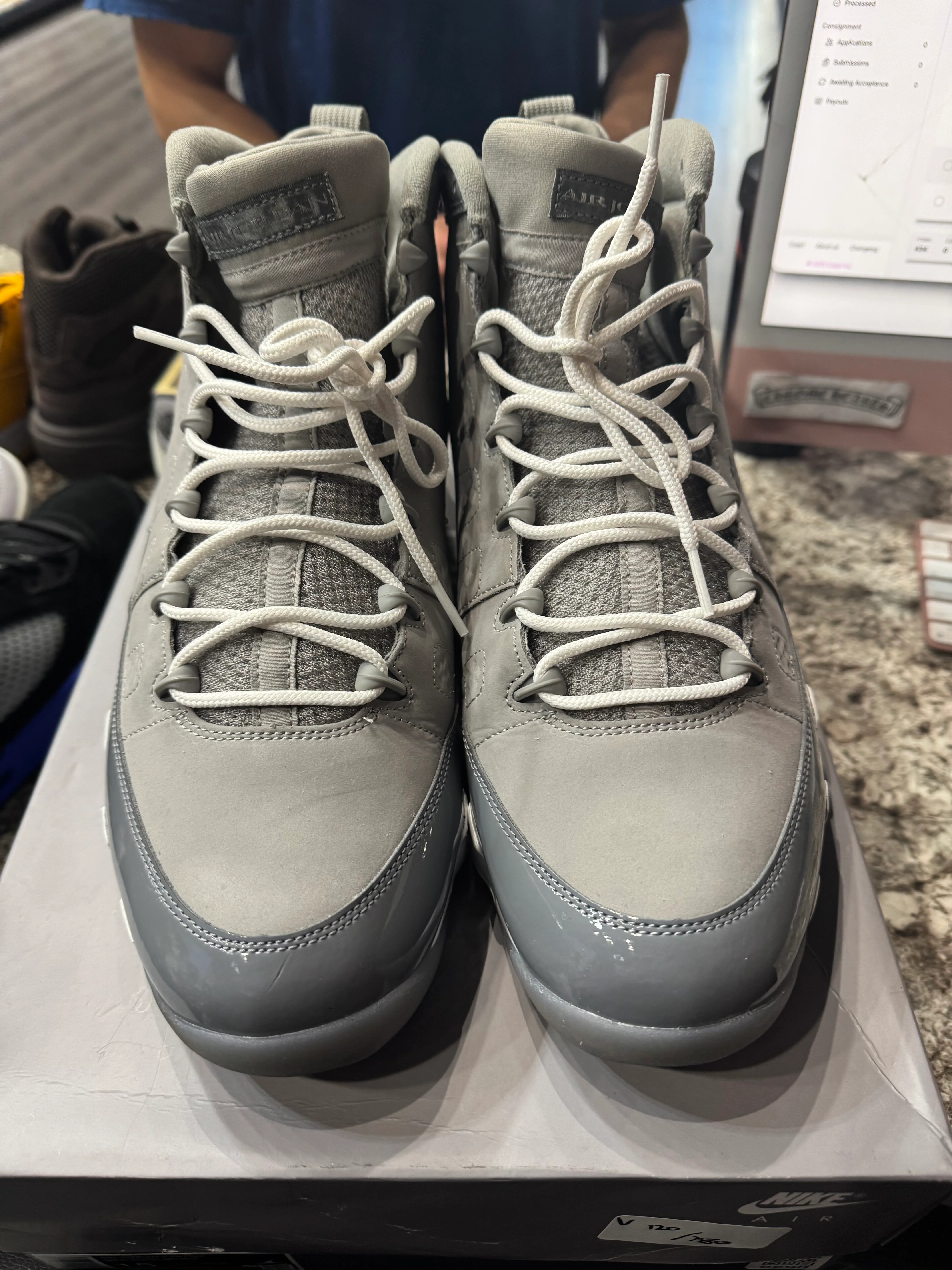 Jordan 9 Retro Cool Grey (2025) - Image 4